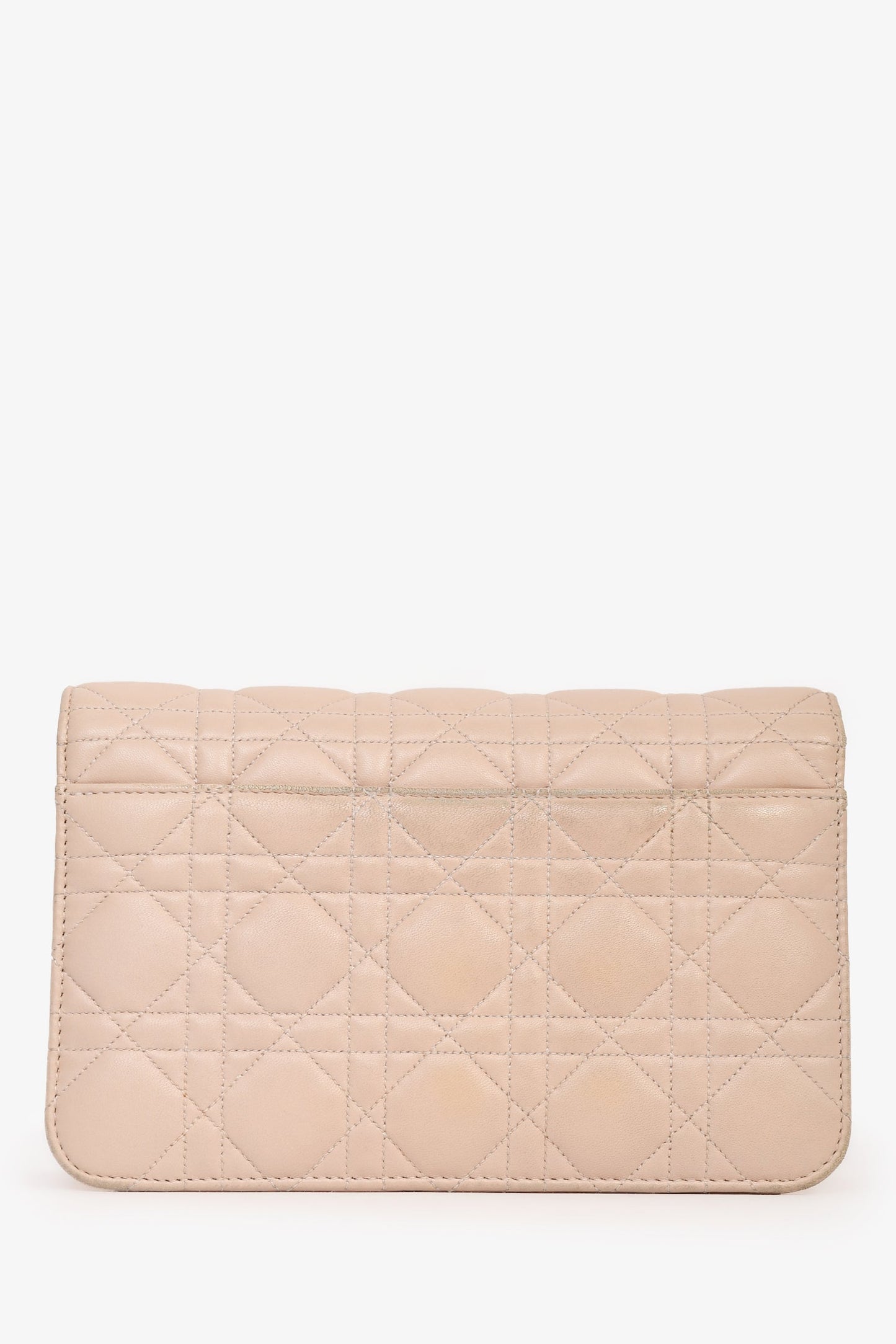 Christian Dior Pink Leather Cannage 'Miss Dior' Shoulder Bag