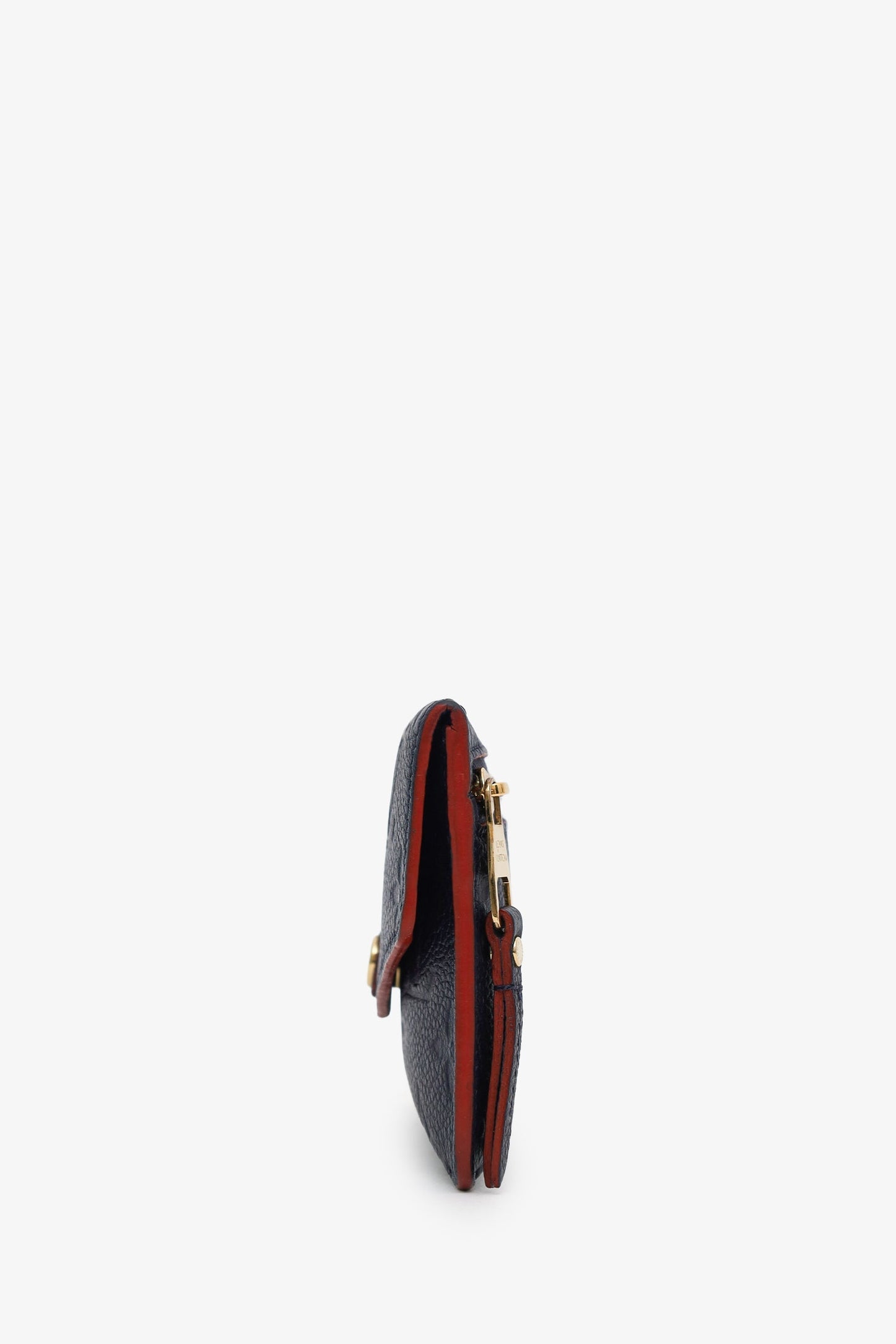 Louis Vuitton 2018 Navy Monogram Empreinte Key Pouch