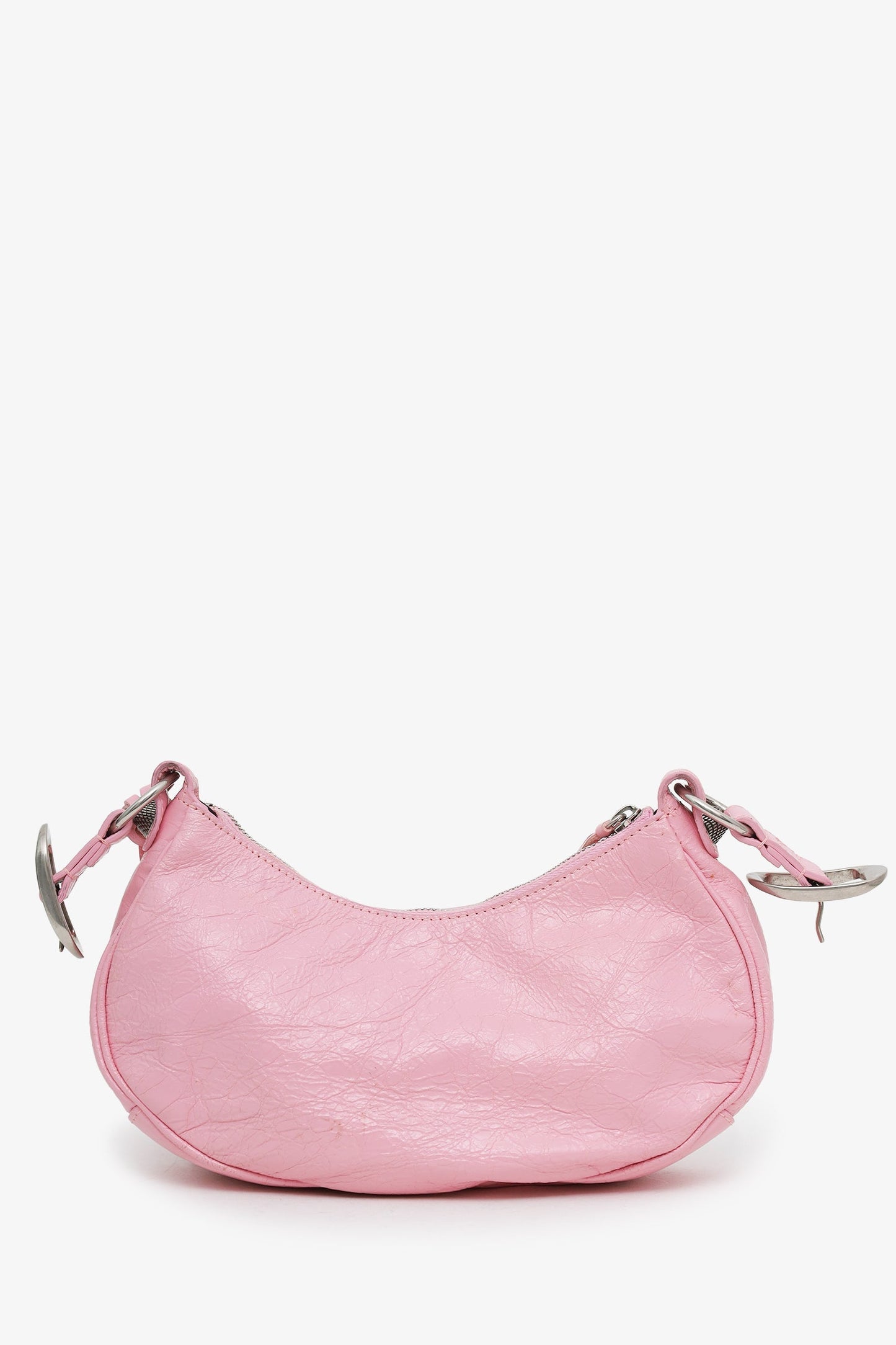 Balenciaga Pink Le Cagole Shoulder Bag SHW