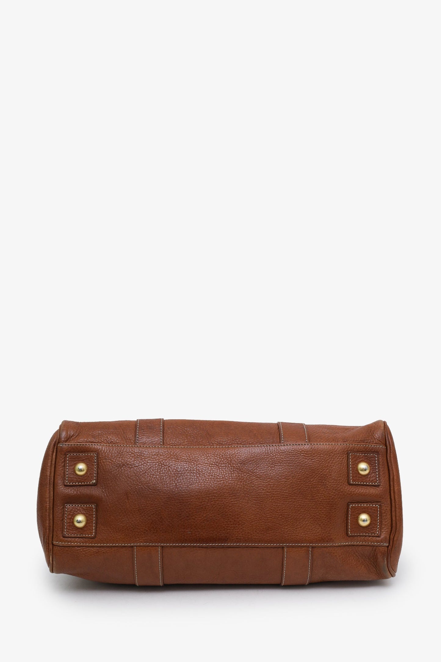 Mulberry Brown Leather Shoulder Bag