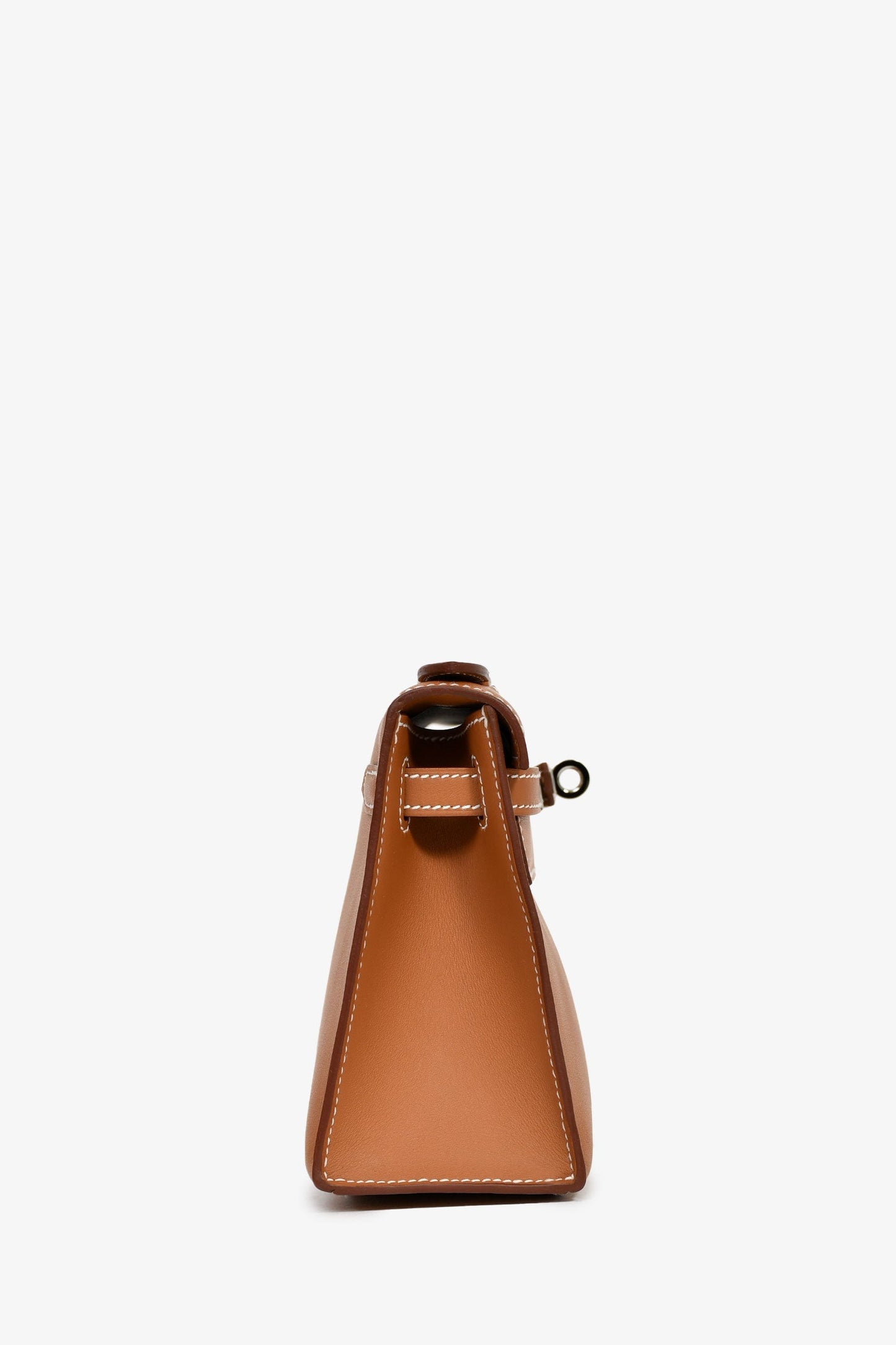 Hermès 2026 Gold Swift Leather Kelly Pochette
