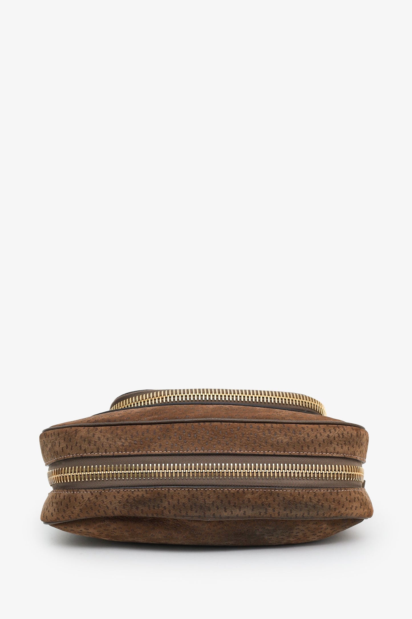 Tom Ford Brown Peccary Embossed Leather Medium Jennifer Shoulder Bag