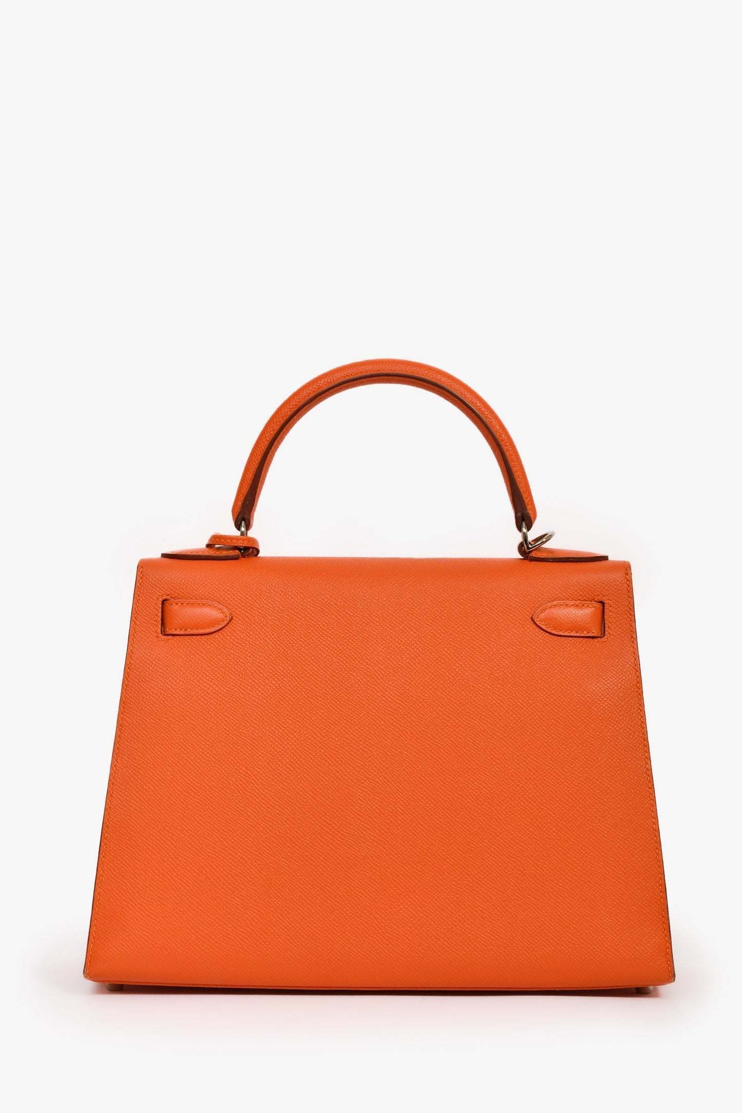 Hermès 2016 Orange Epsom Sellier Kelly 28 PHW