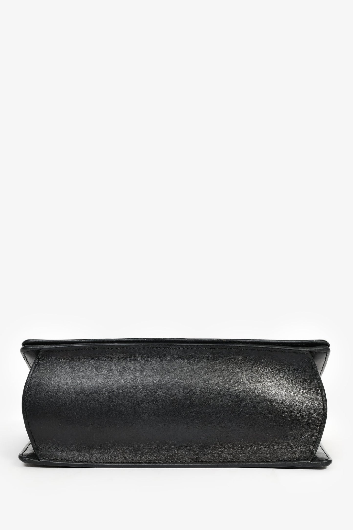 Loewe Black Leather Barcelona Medium Crossbody Bag
