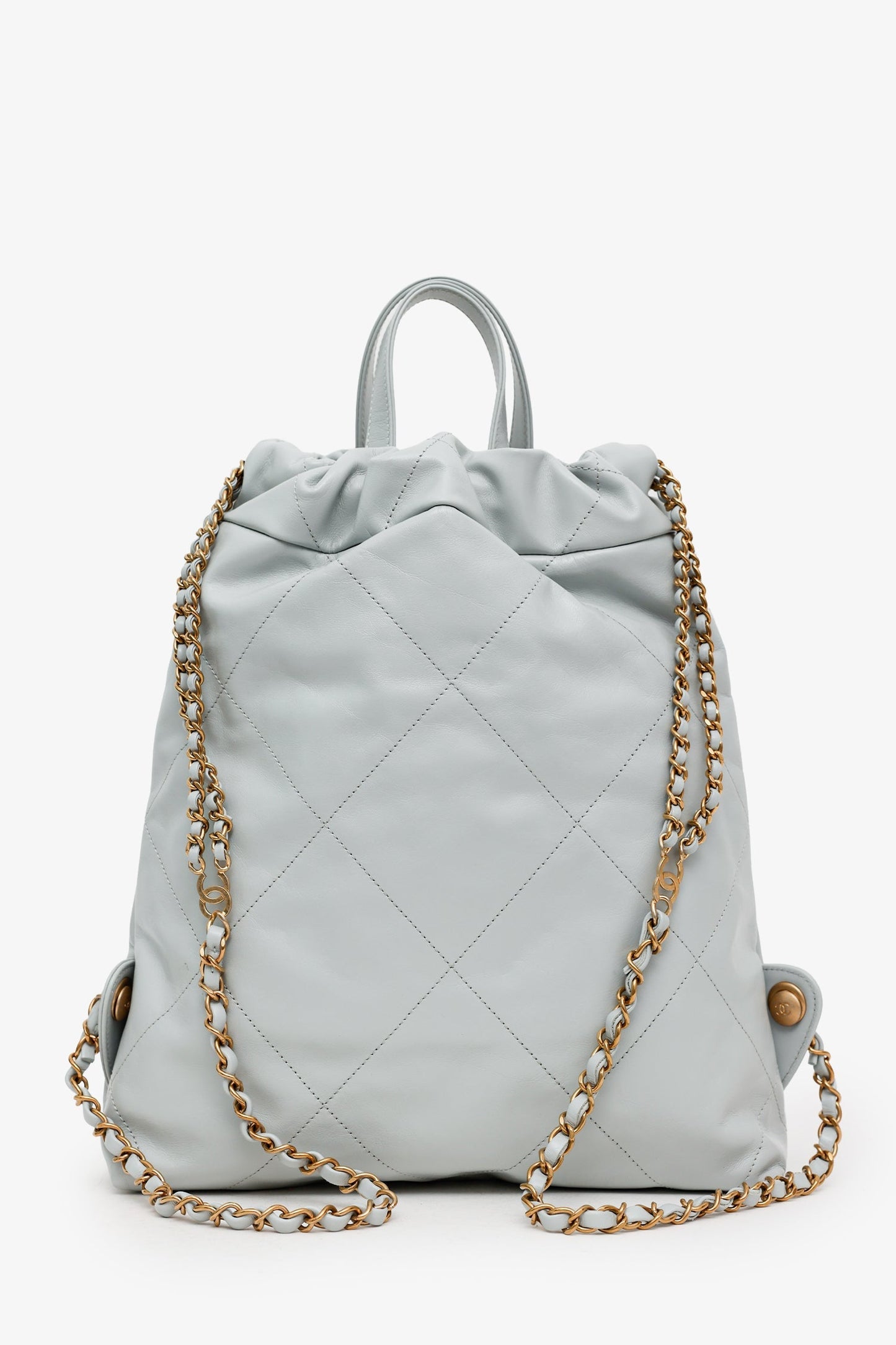 Chanel™ 2023 Blue Calfskin 'Chanel™ 22' Backpack