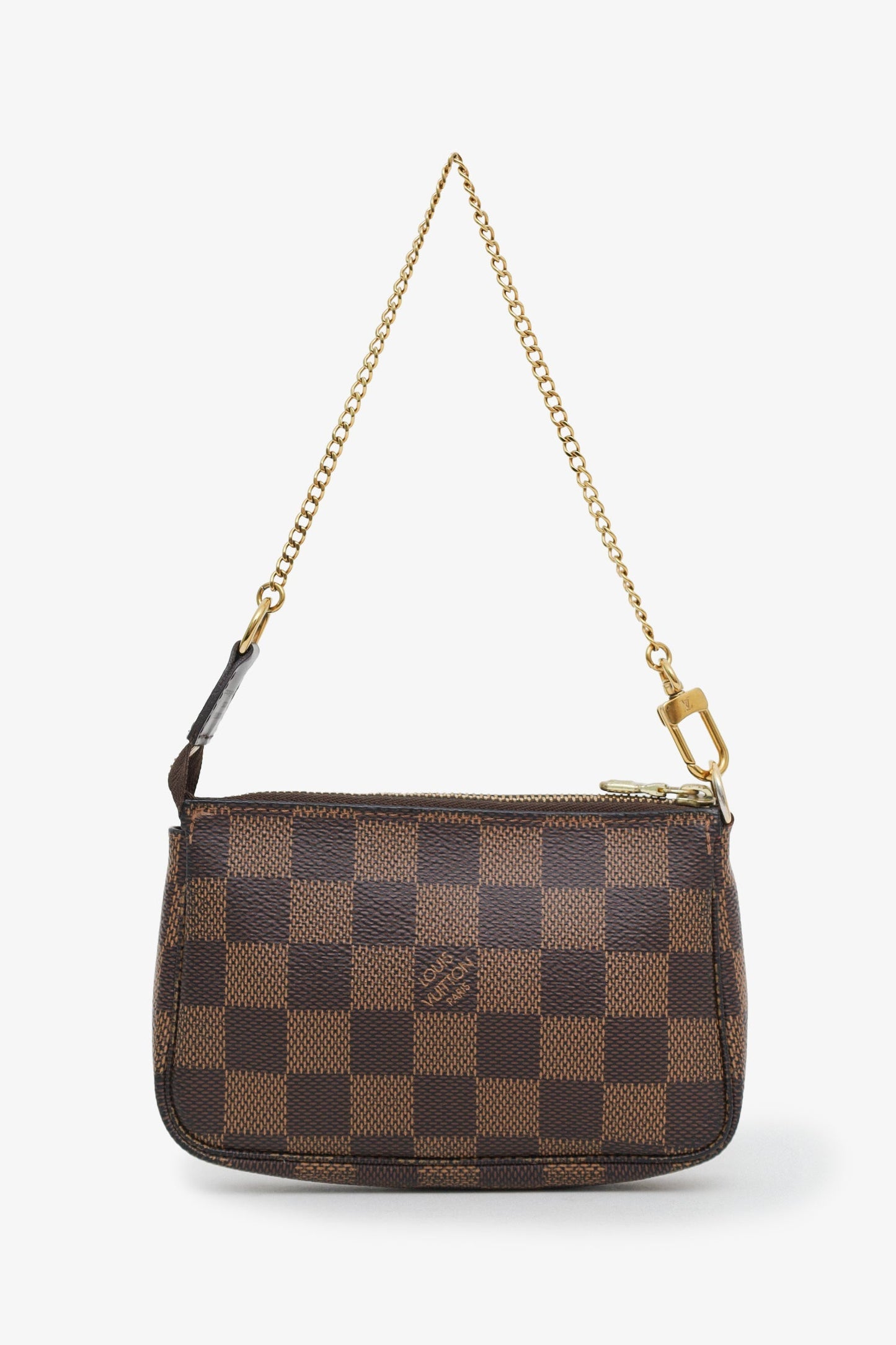 Louis Vuitton 2020 Damier Ebene Mini Pochette Accessoires