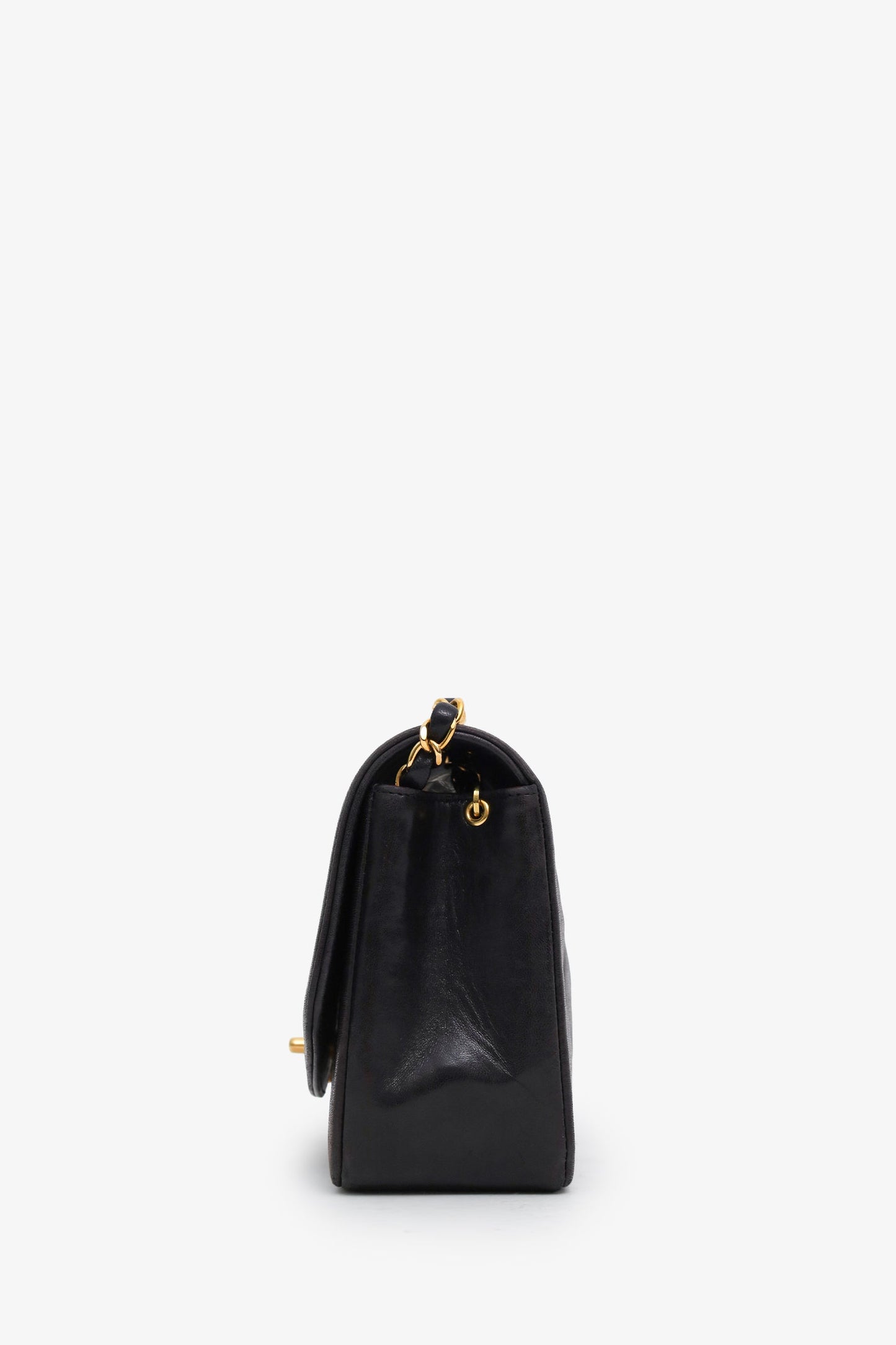 Chanel™ 1994-96 Brown Quilted Lambskin Small Diana Flap Bag