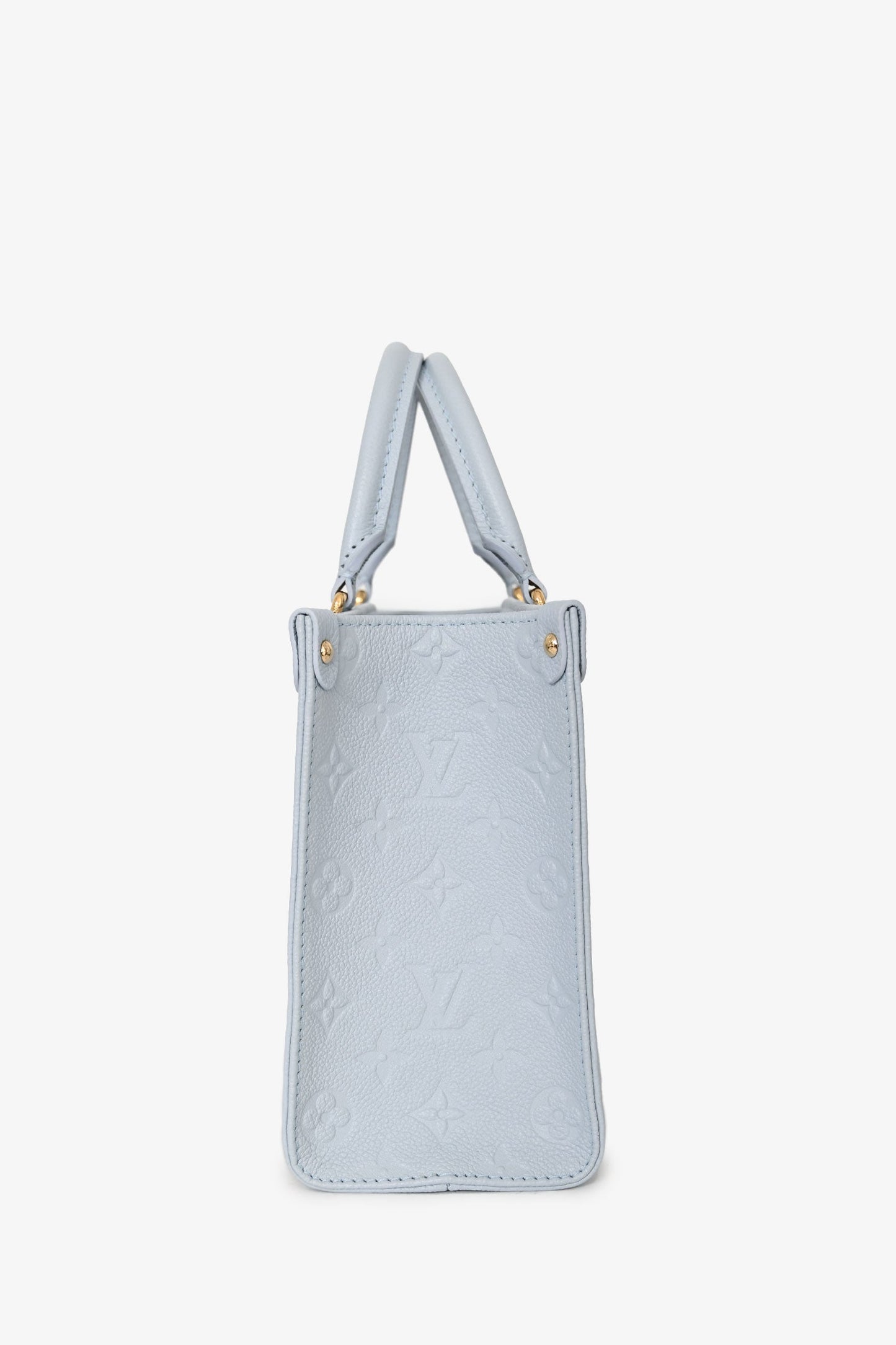 Louis Vuitton Washed Blue Empreinte OnTheGo PM Tote