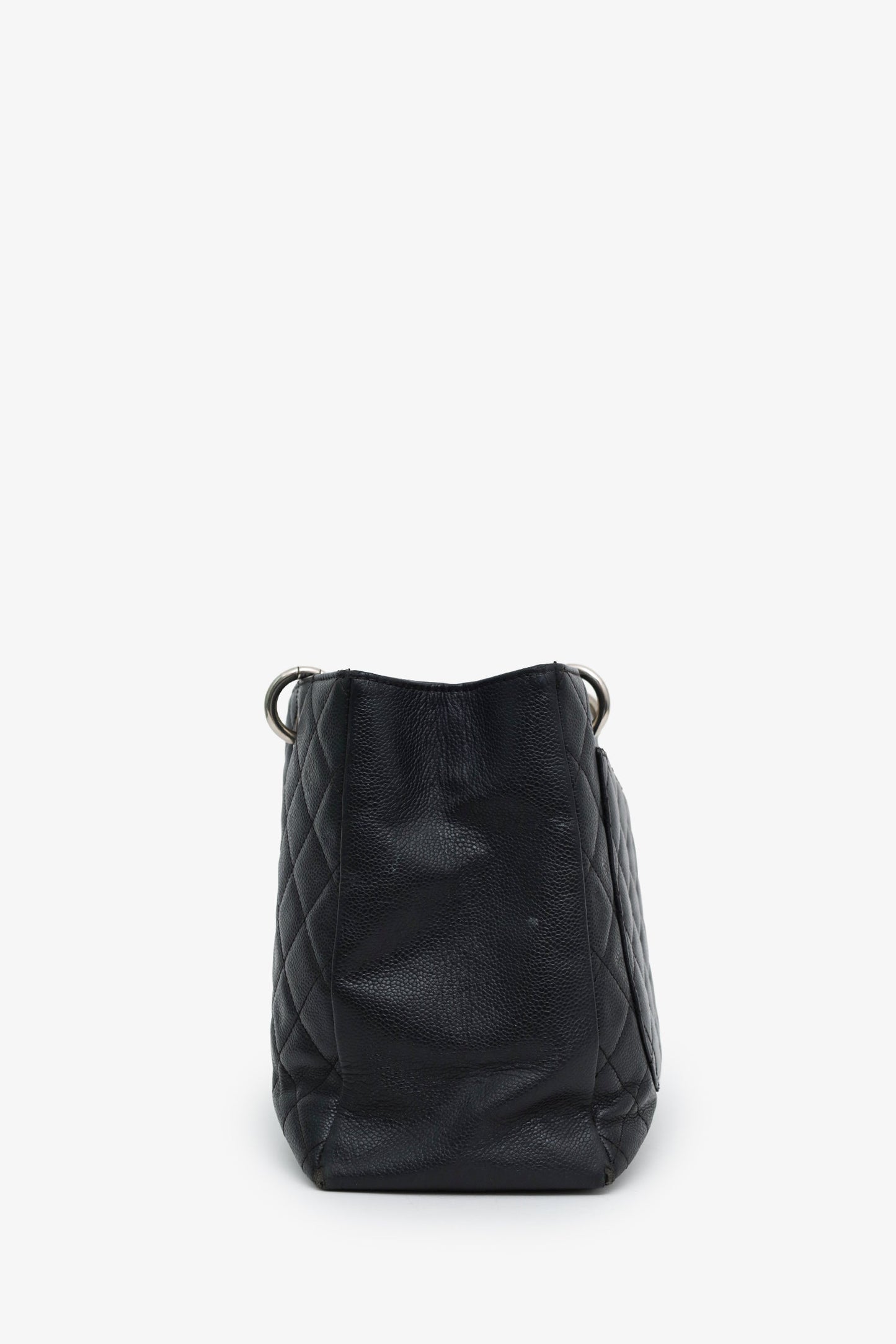 Chanel™ 2012 Black Caviar Leather Grand Shopping Tote