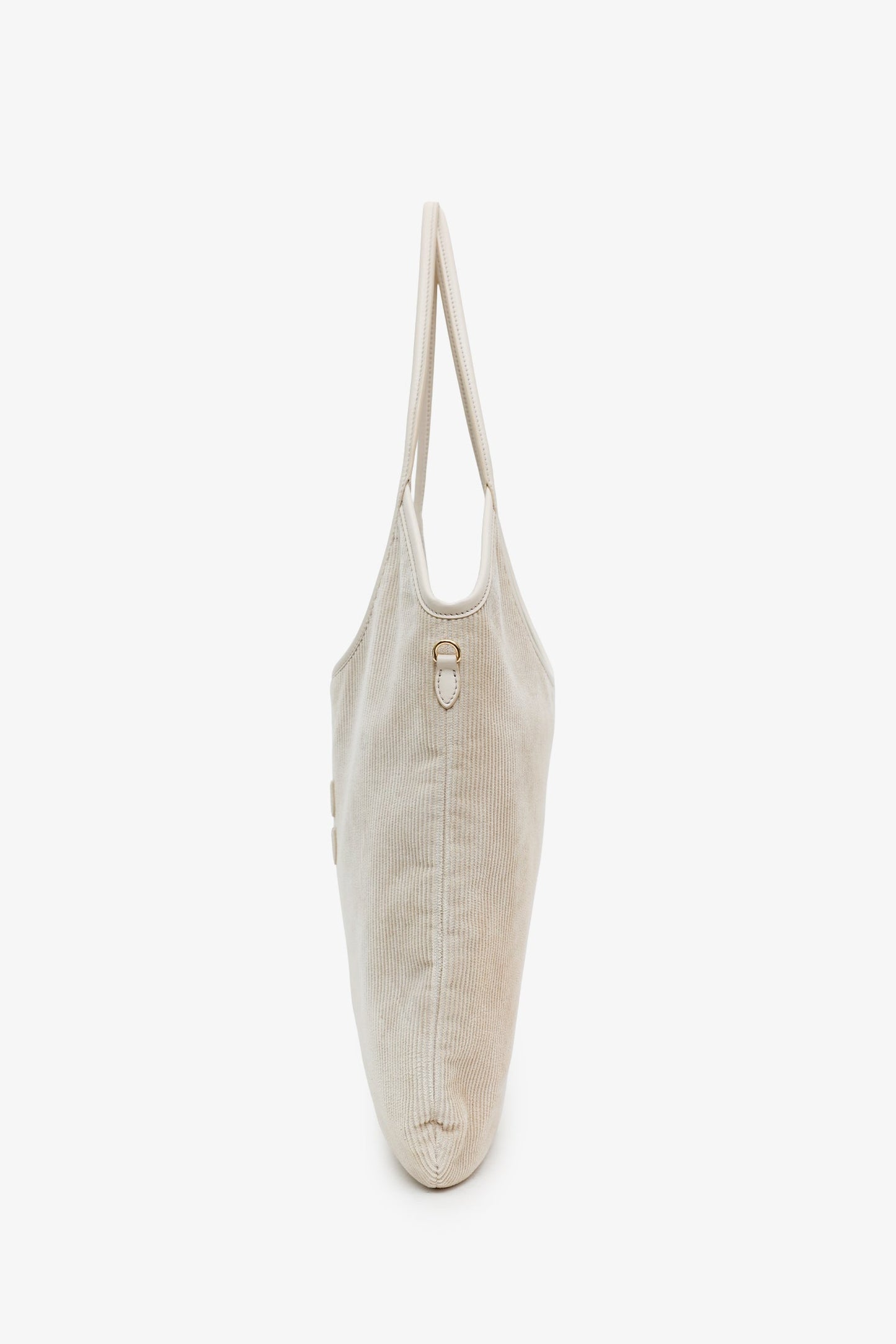 Miu Miu Ivy Corduroy Nappa Logo Tote Bag