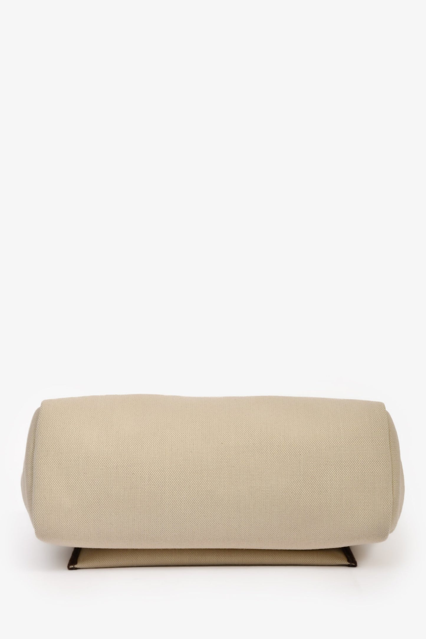 Hermès 2021 Brown/Beige Canvas Leather Herbag 31