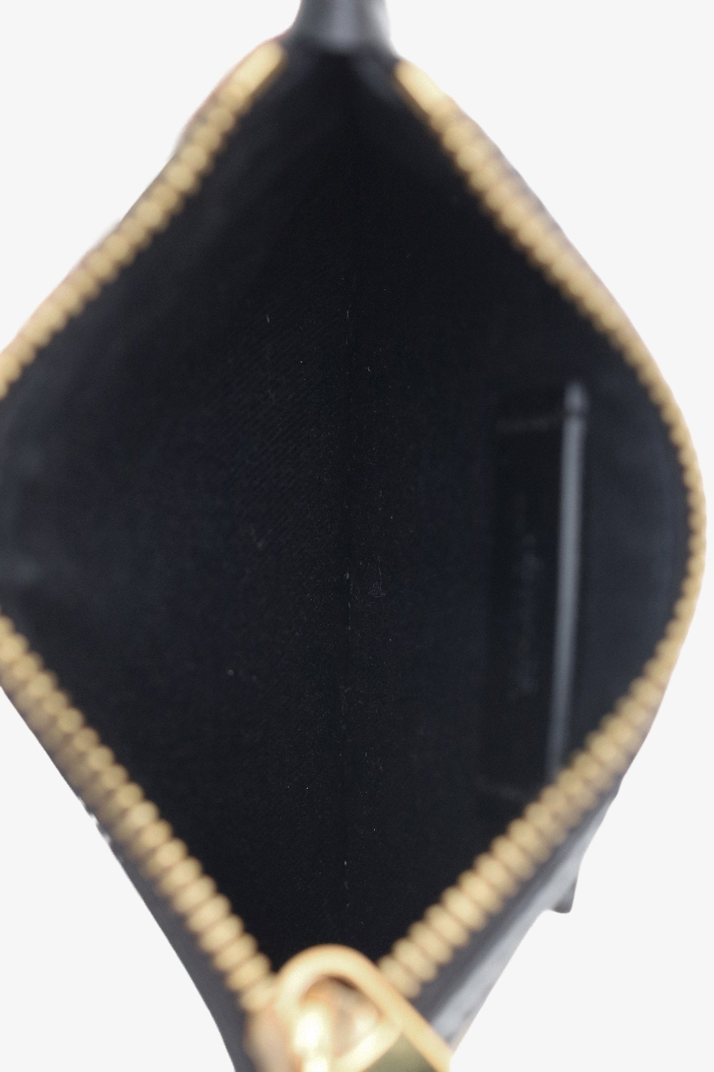 Versace Green La Greca Signature Pouch
