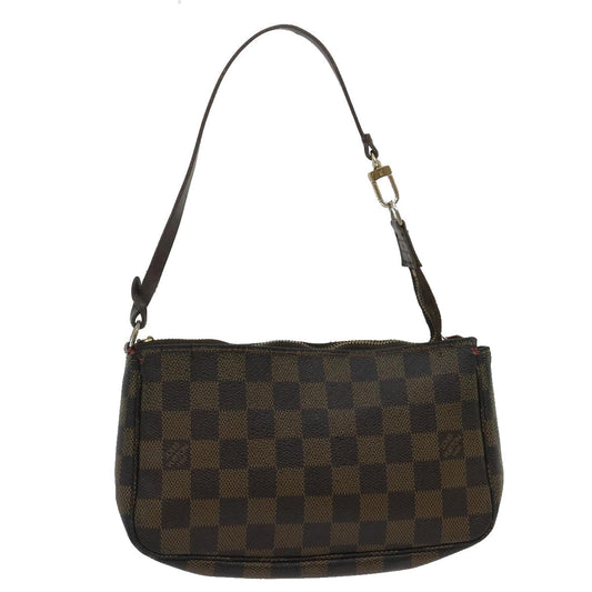 LOUIS VUITTON Damier Ebene Pochette Accessoires Pouch N41206 LV fm1316