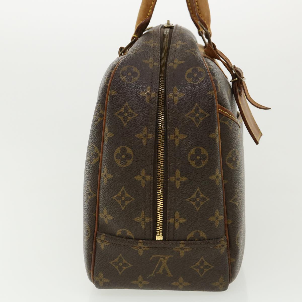 LOUIS VUITTON Monogram Deauville Hand Bag LV Auth fm1876