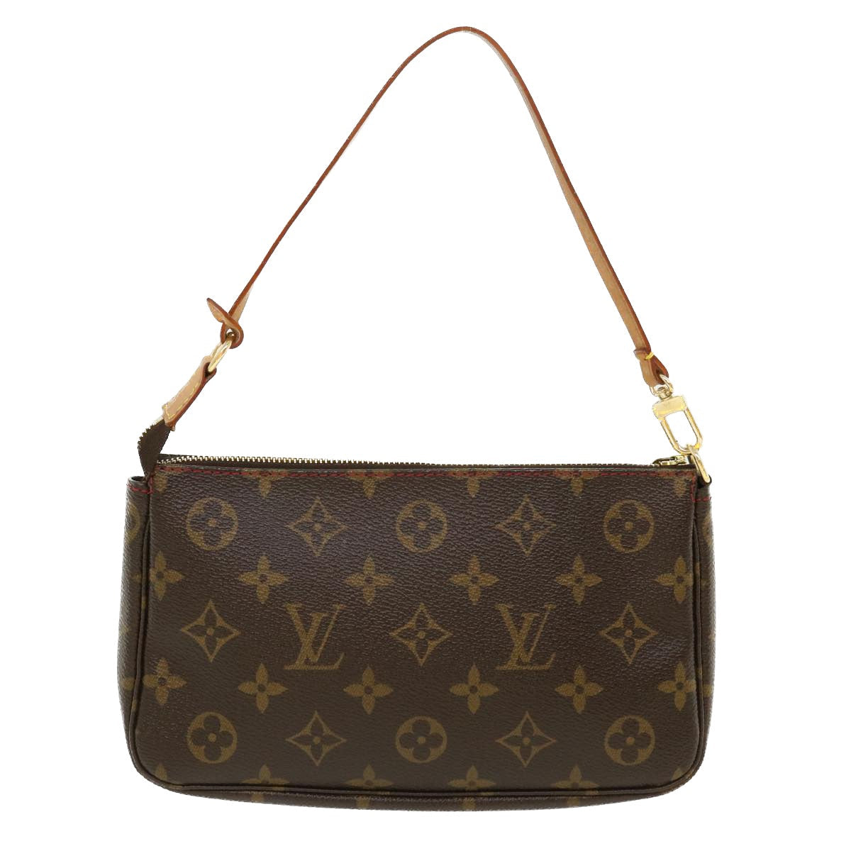 LOUIS VUITTON Monogram Cherry Pochette Accessoires Pouch M95008 LV Auth fm2079
