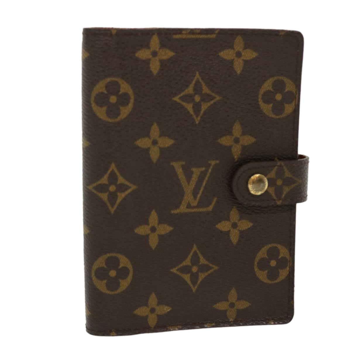 LOUIS VUITTON Monogram Agenda PM Day Planner Cover R20005 LV Auth fm2171