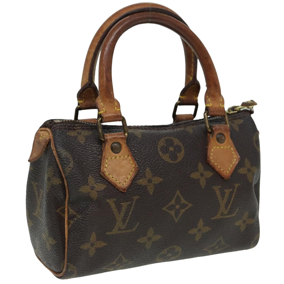 LOUIS VUITTON Monogram Mini Hand Bag M41534 LV Auth fm3593