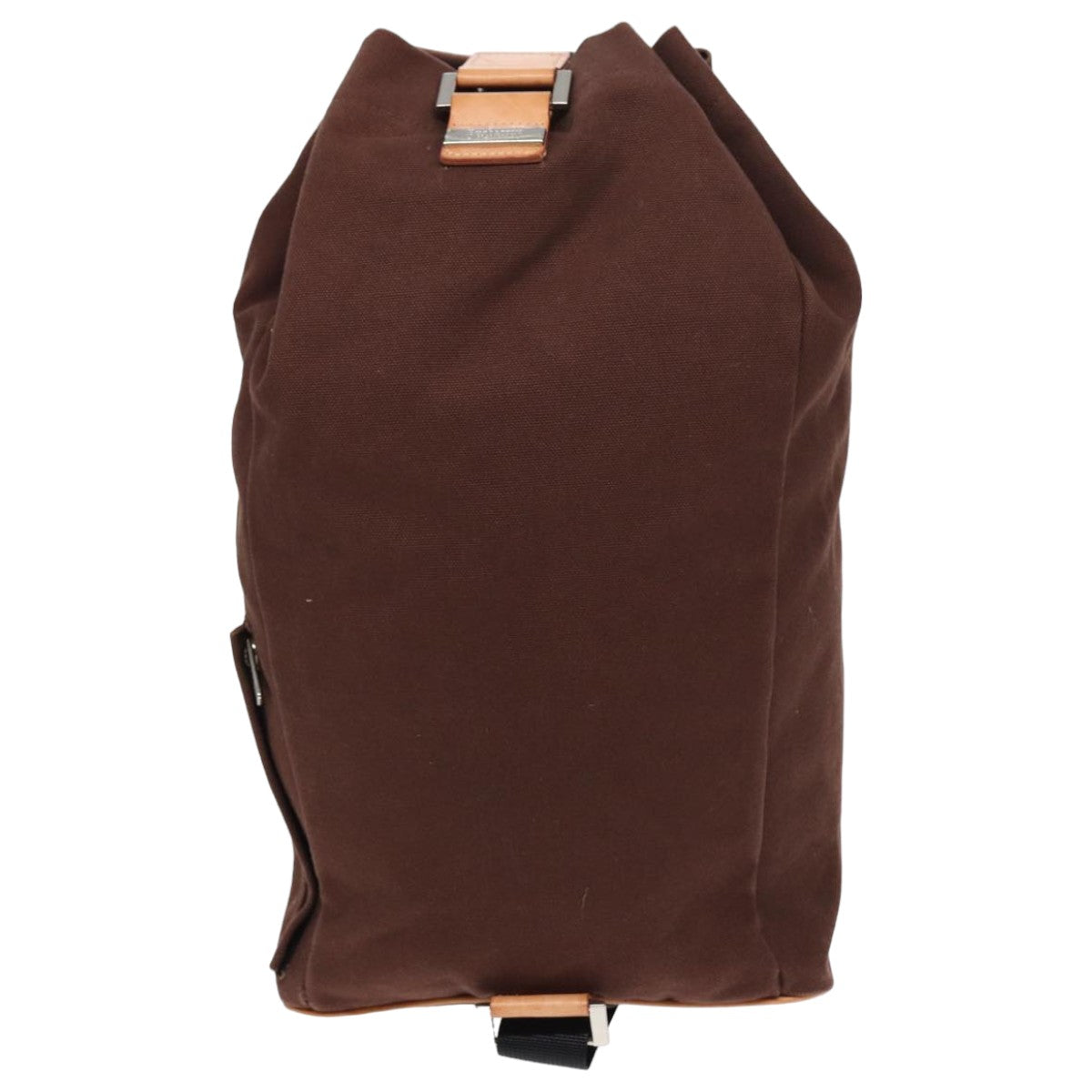 Luxury BurberrySs Nova Check Shoulder Bag Canvas Brown Auth fm3618