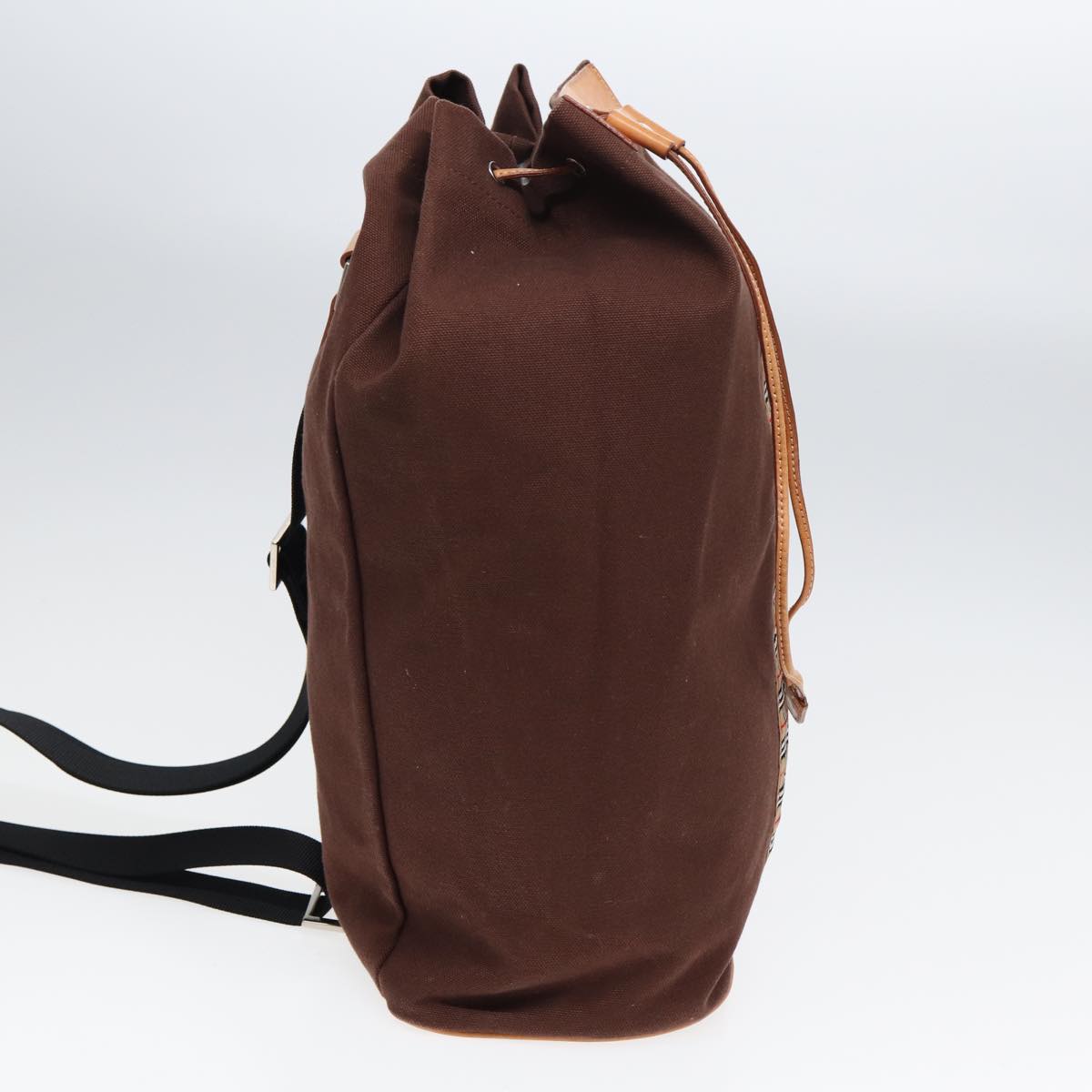 Luxury BurberrySs Nova Check Shoulder Bag Canvas Brown Auth fm3618
