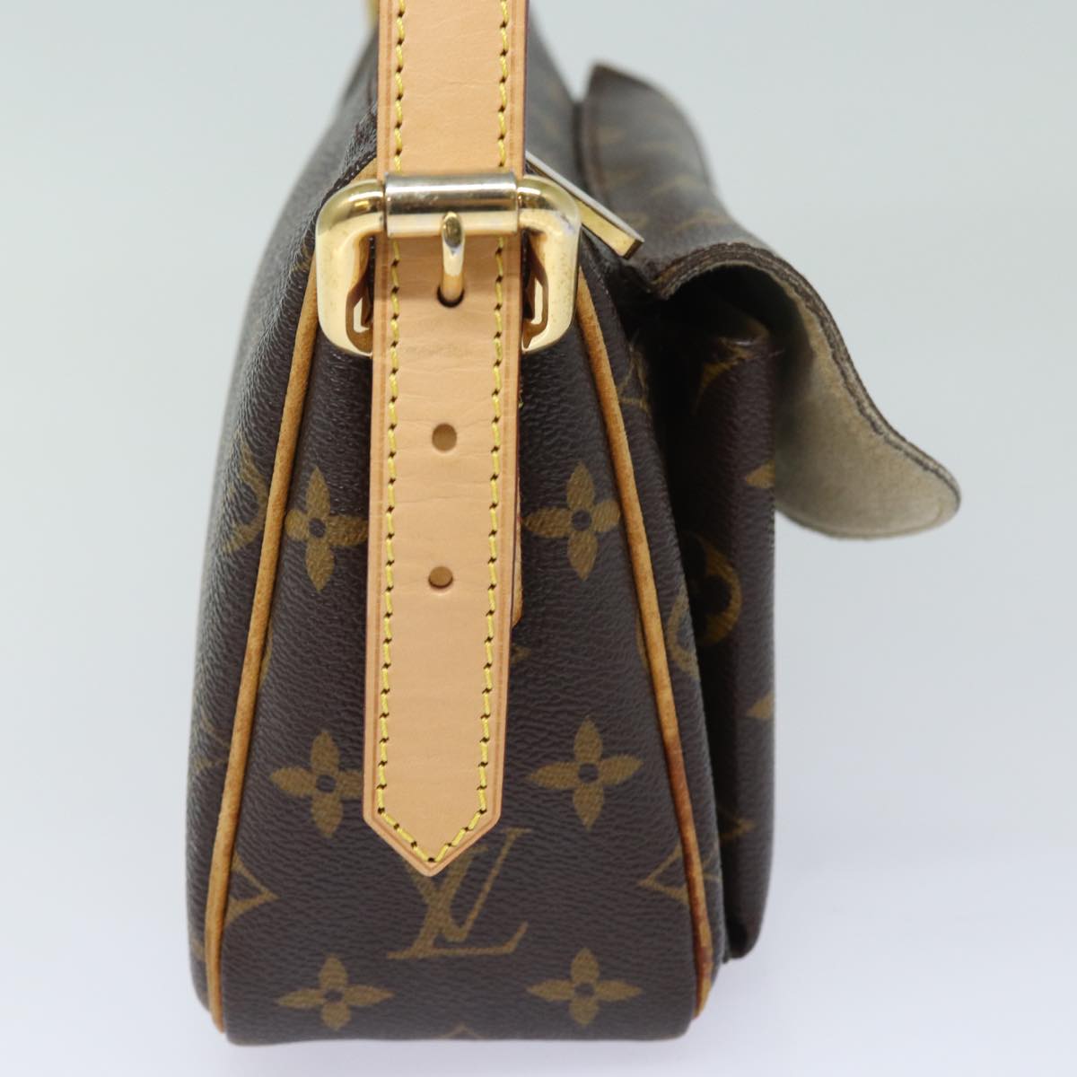 LOUIS VUITTON Monogram Ravello GM Shoulder Bag SPO LV Auth fm3622