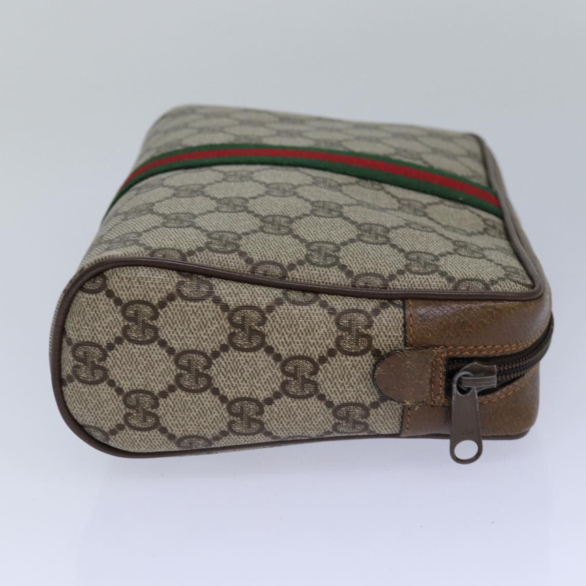 Gucci Leather Canvas Clutch
