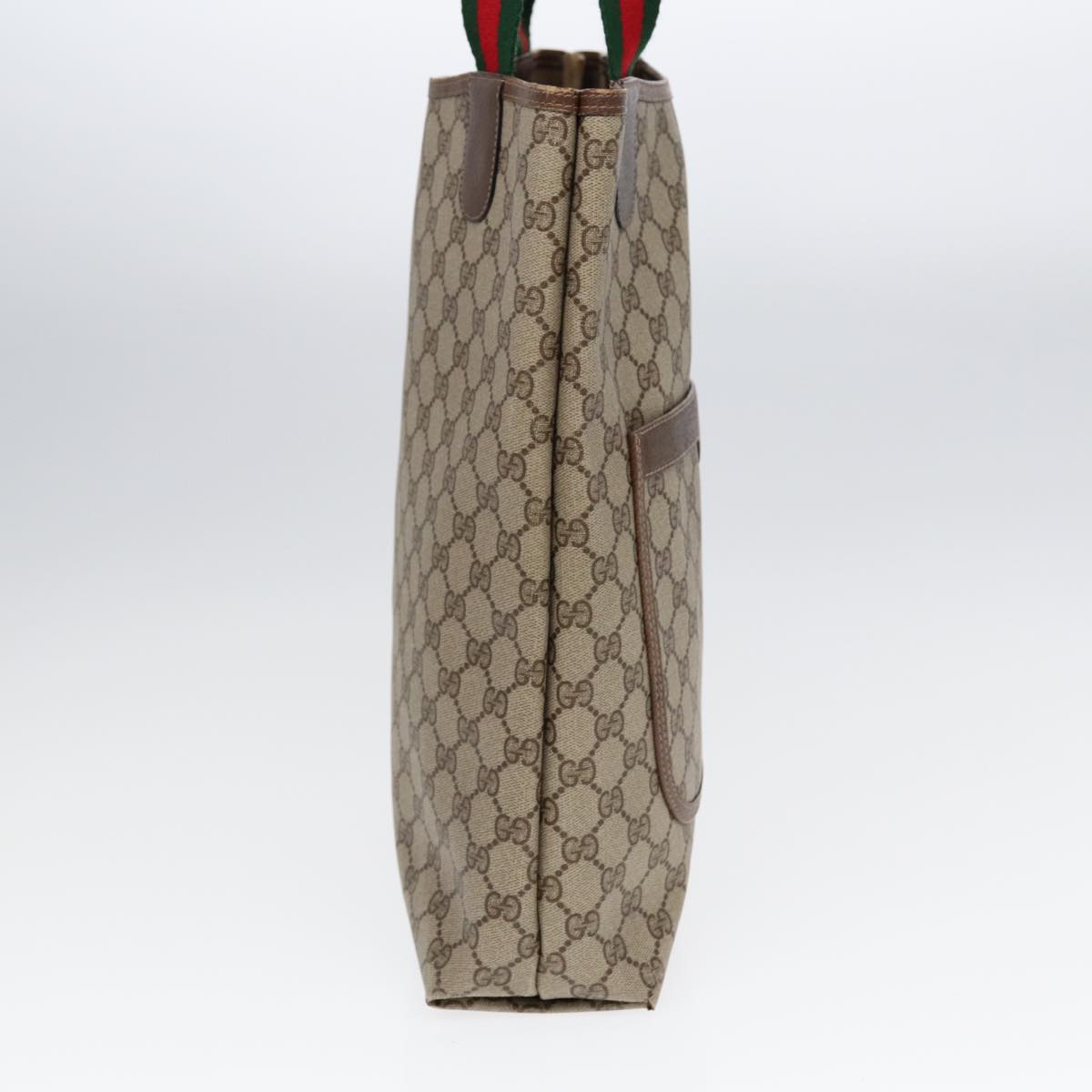 Gucci Leather Canvas Tote