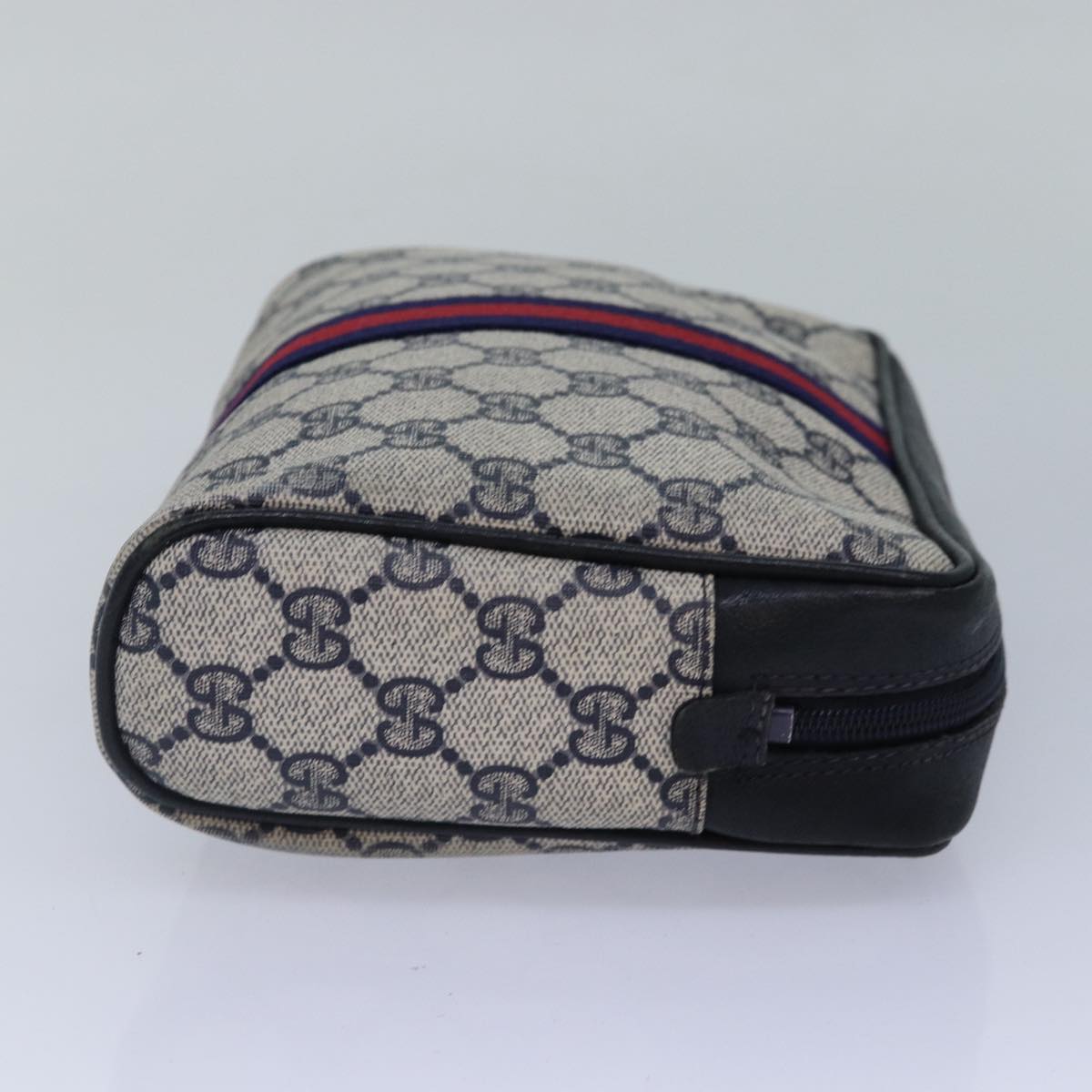Gucci Leather Canvas Clutch