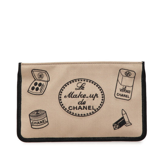 Chanel Satin Pouch