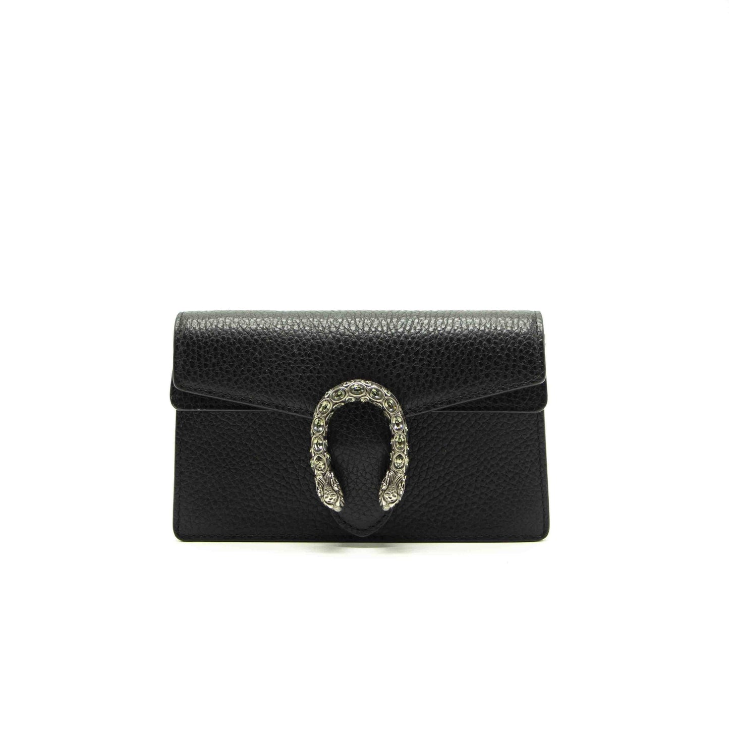 Gucci Dionysus Leather Super Mini Bag