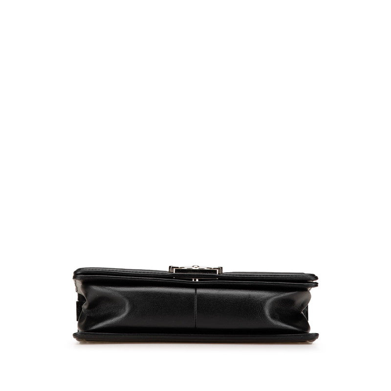 Chanel Boy Chanel Chevron V Stitch Lambskin Patent Leather Shoulder Bag Classic Flap