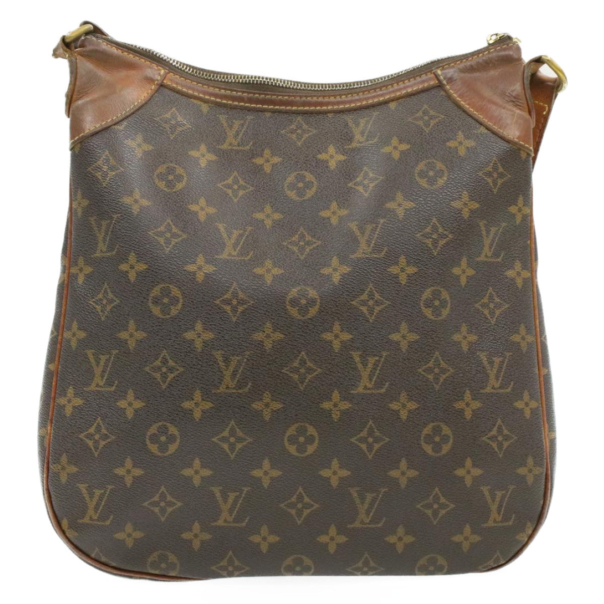 LOUIS VUITTON Monogram Odeon MM Shoulder Bag LV Auth am102g