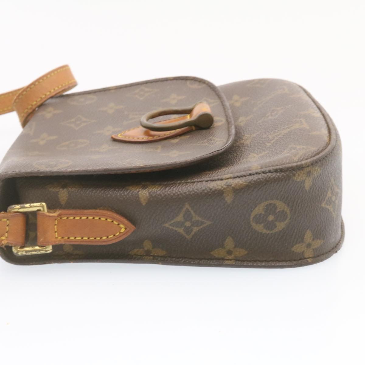 LOUIS VUITTON Monogram Saint Cloud MM Shoulder Bag LV Auth am1071g
