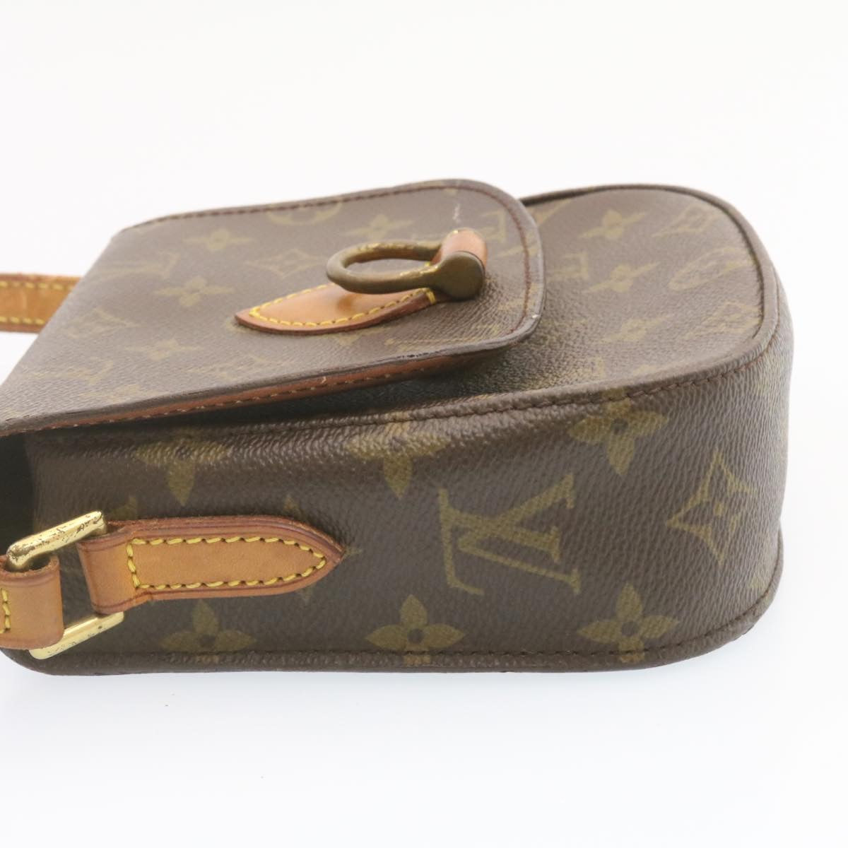 LOUIS VUITTON Monogram Saint Cloud PM Shoulder Bag LV Auth am1072g