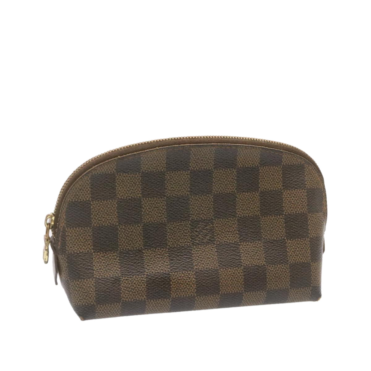 LOUIS VUITTON Damier Ebene Pochette Cosmetic PM Pouch N47516 LV Auth am1340g