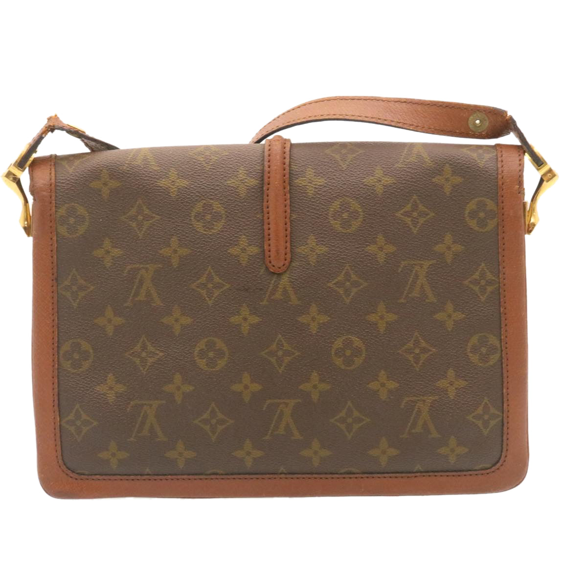 LOUIS VUITTON Monogram Passy Shoulder Bag LV Auth am2072g