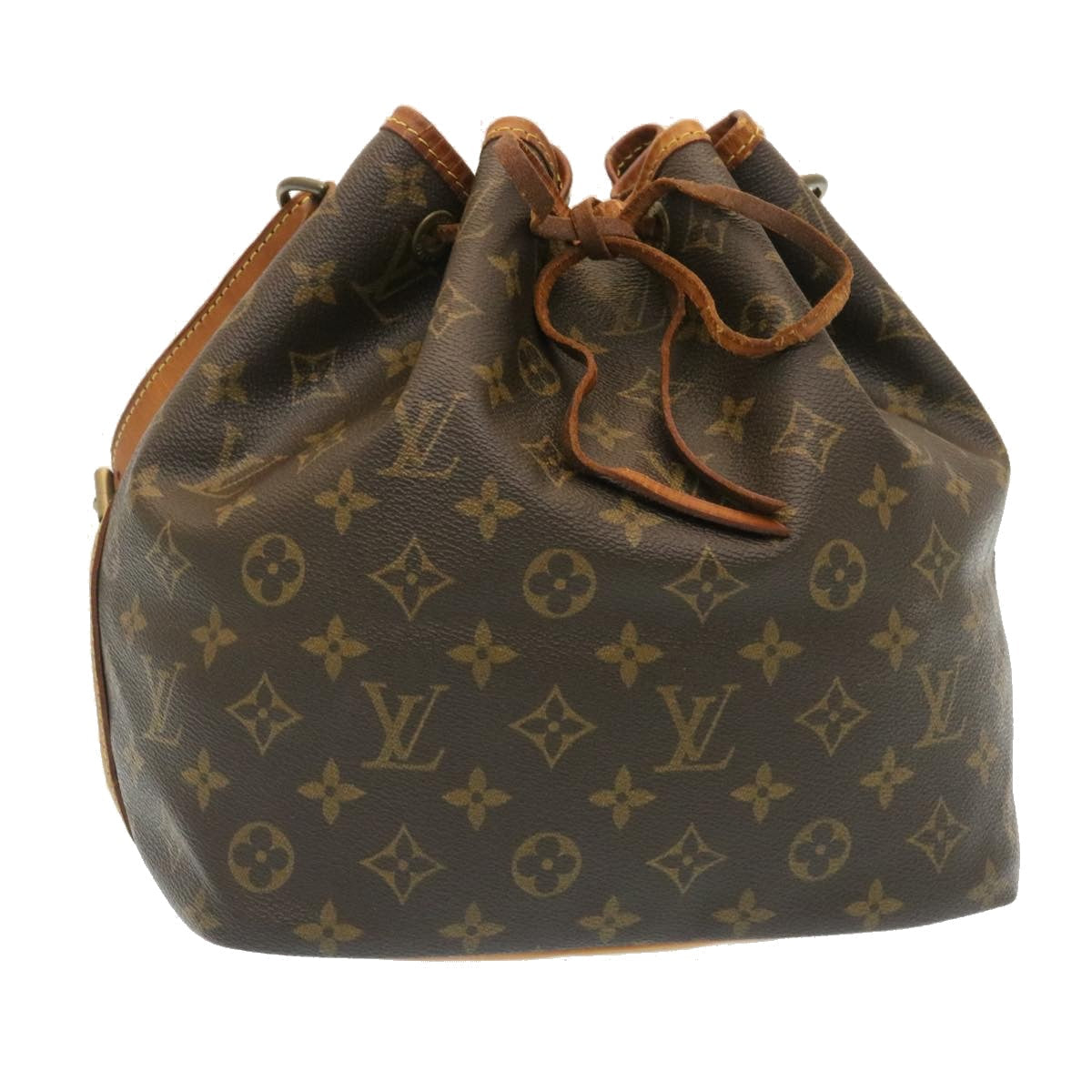 LOUIS VUITTON Monogram Petit Noe Shoulder Bag LV Auth am2230g