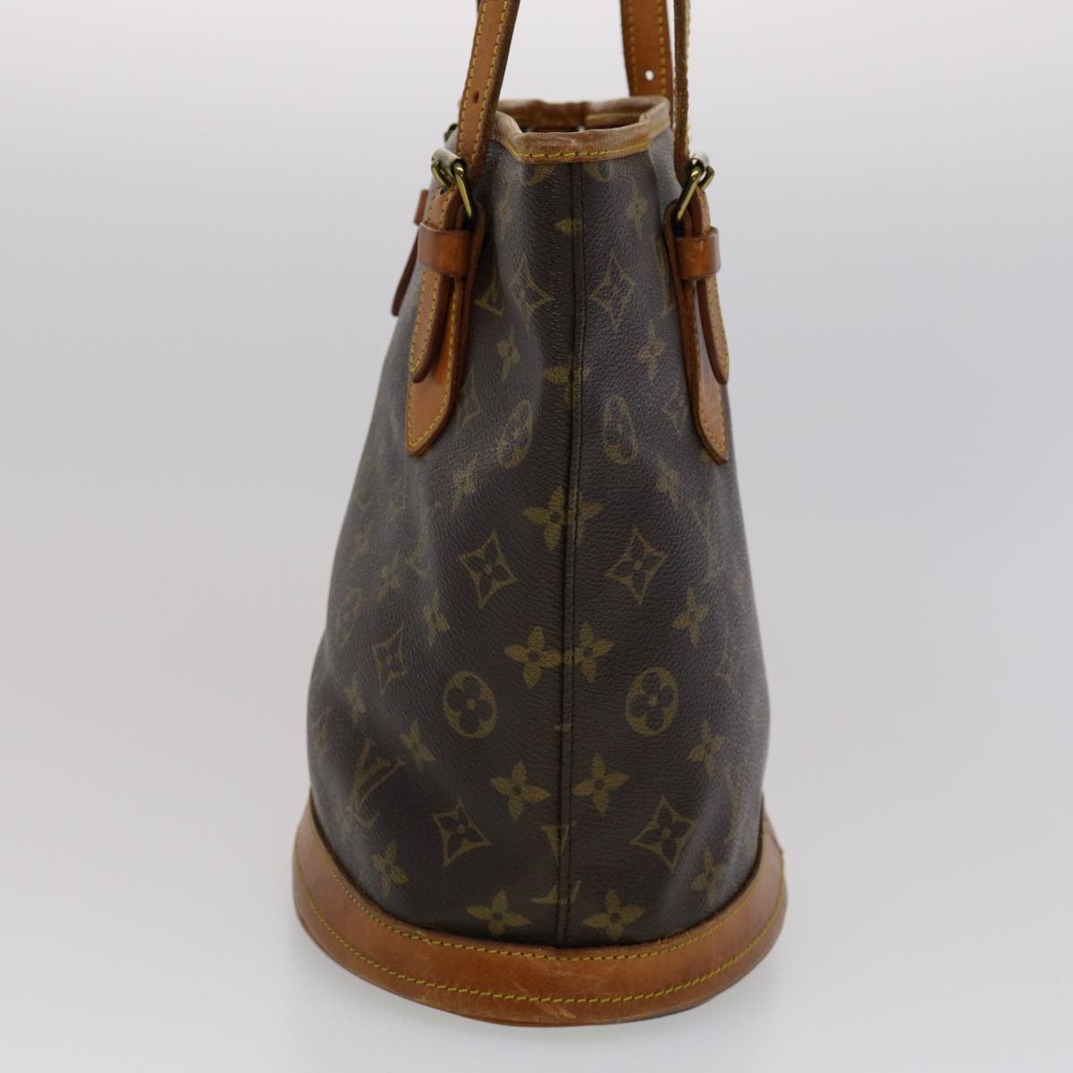 LOUIS VUITTON Monogram Bucket PM Shoulder Bag LV Auth am2619g