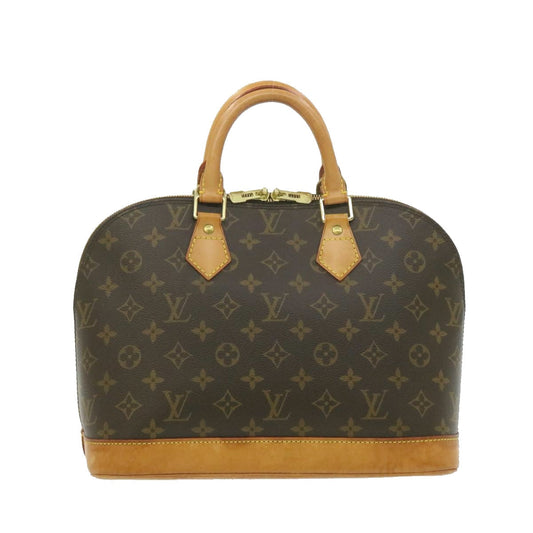 LOUIS VUITTON Monogram Alma Hand Bag M51130 LV Auth am617g