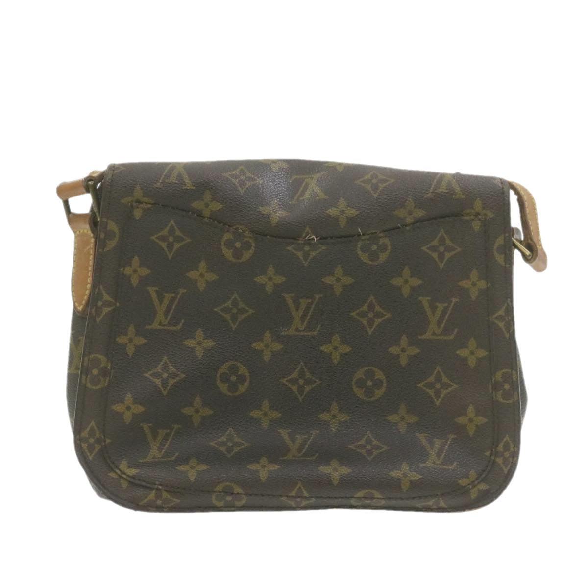 LOUIS VUITTON Monogram Saint Cloud GM Shoulder Bag LV Auth am880g
