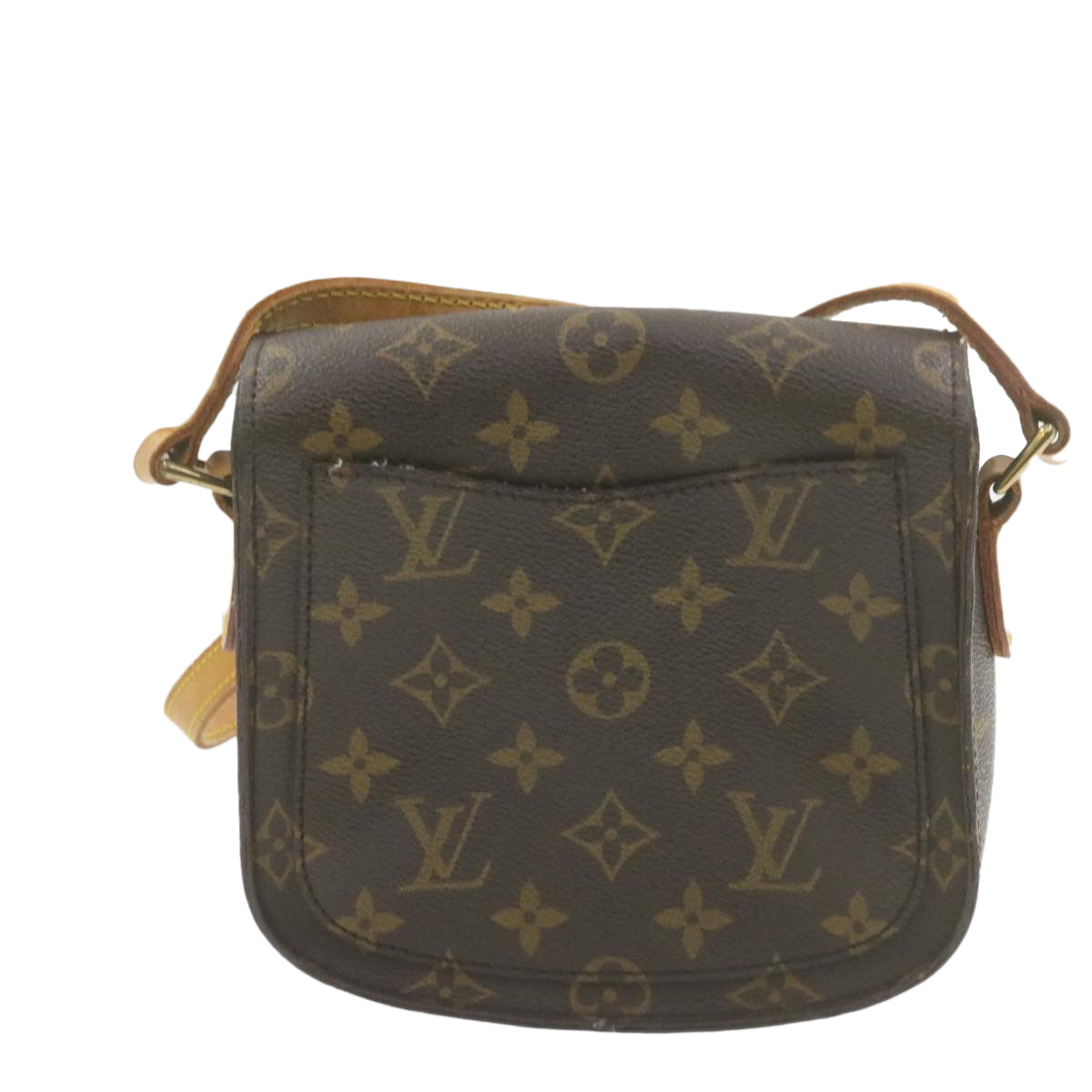 LOUIS VUITTON Monogram Saint Cloud PM Shoulder Bag M51244 LV Auth am888g