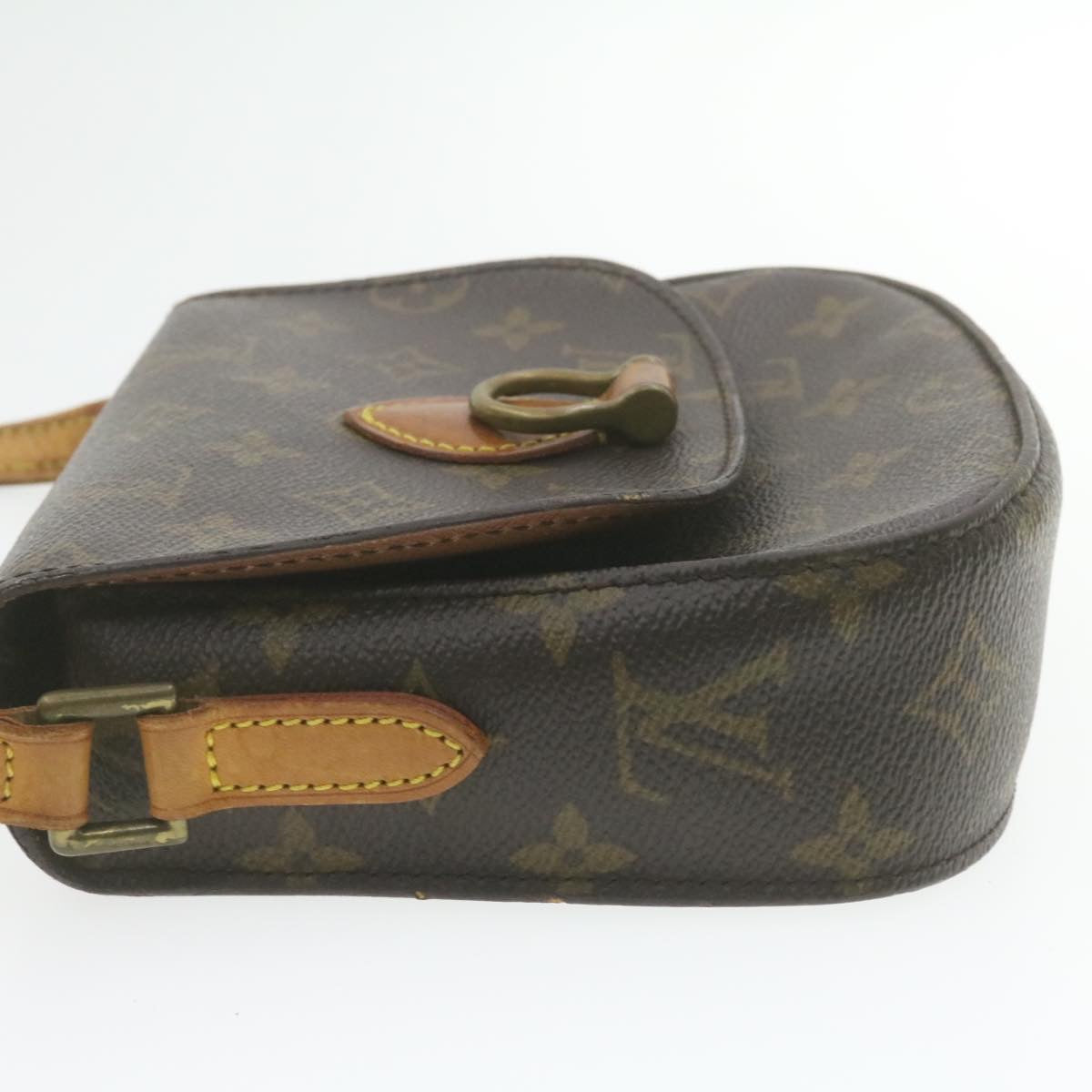 LOUIS VUITTON Monogram Saint Cloud PM Shoulder Bag M51244 LV Auth am939g