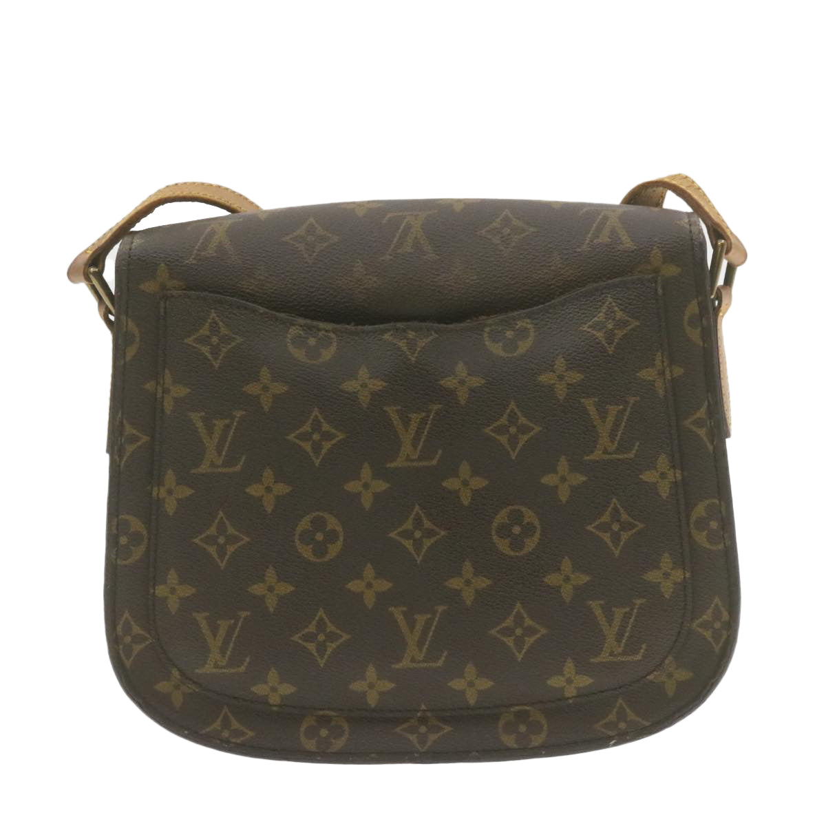 LOUIS VUITTON Monogram Saint Cloud GM Shoulder Bag LV Auth am940g