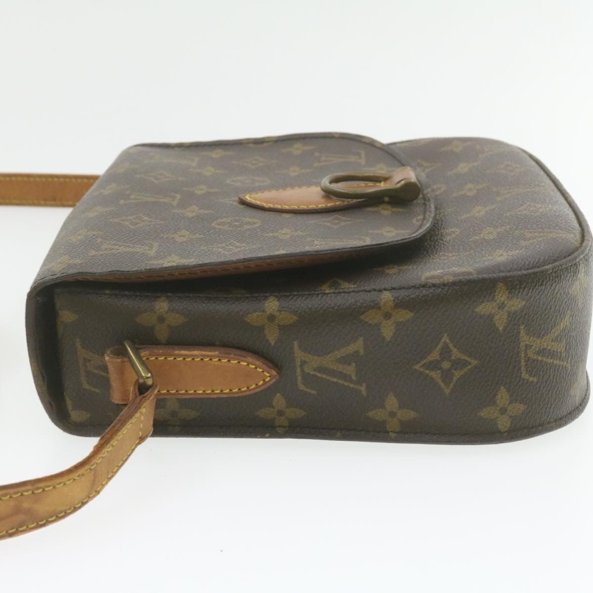 LOUIS VUITTON Monogram Saint Cloud GM Shoulder Bag LV Auth am940g