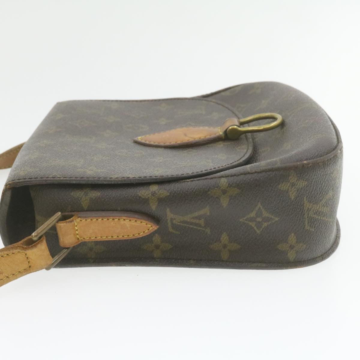 LOUIS VUITTON Monogram Saint Cloud GM Shoulder Bag LV Auth am941g