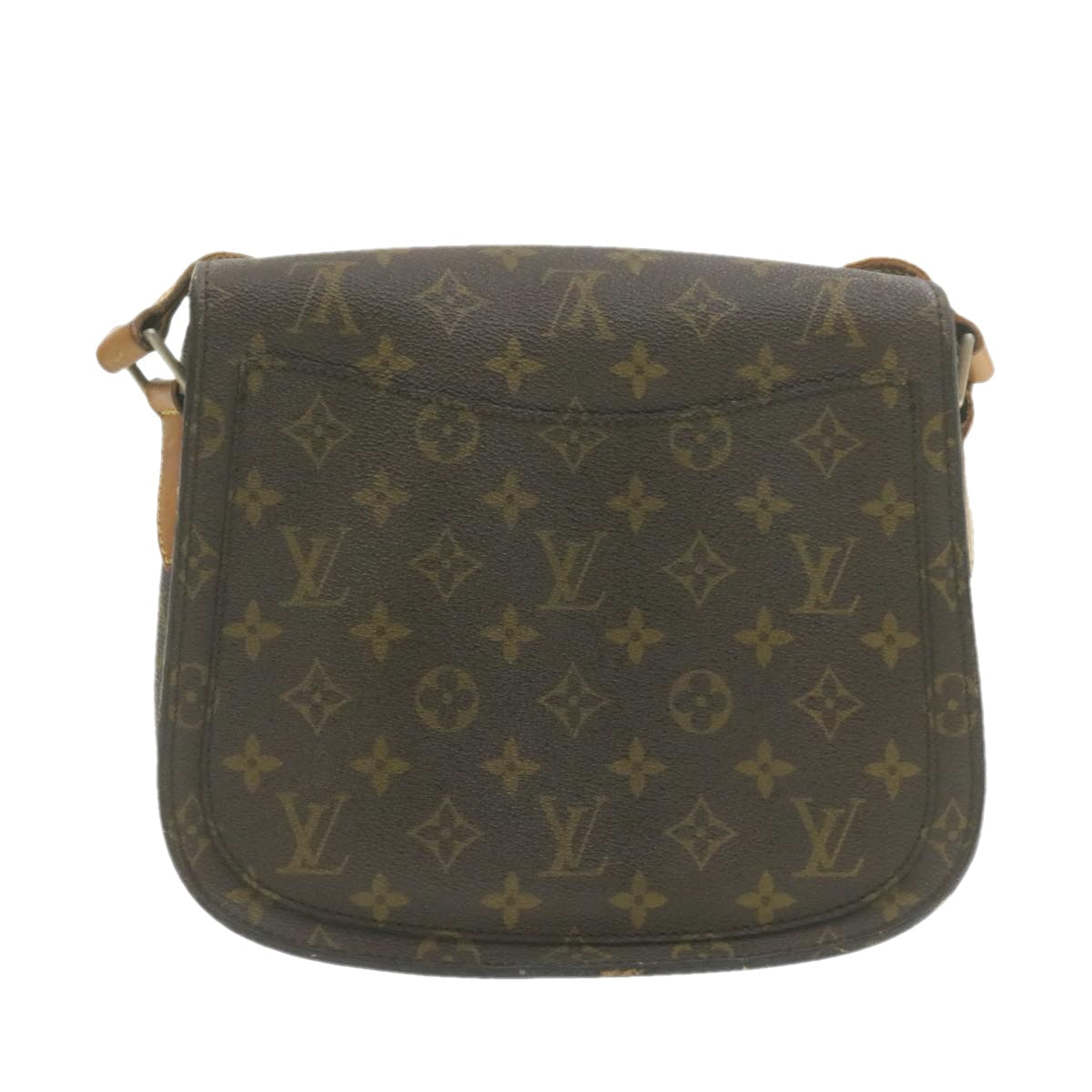 LOUIS VUITTON Monogram Saint Cloud GM Shoulder Bag LV Auth am947g