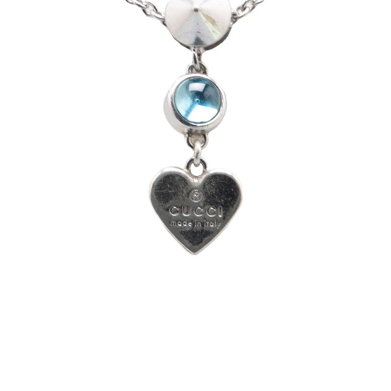 Gucci Heart Motif SV925 Necklace