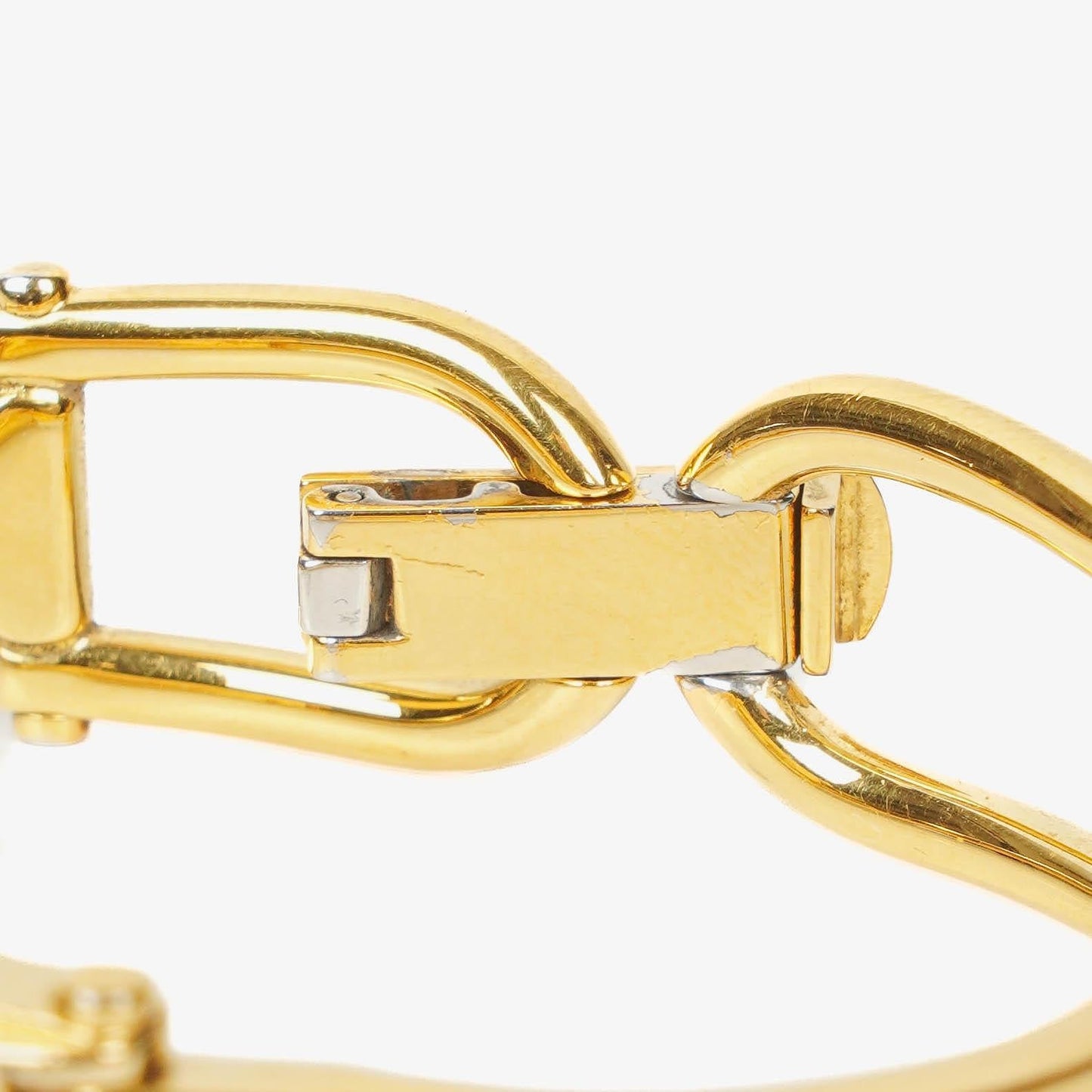 Gucci 1500 Rectangular Gold-Tone Stainless Steel Watch