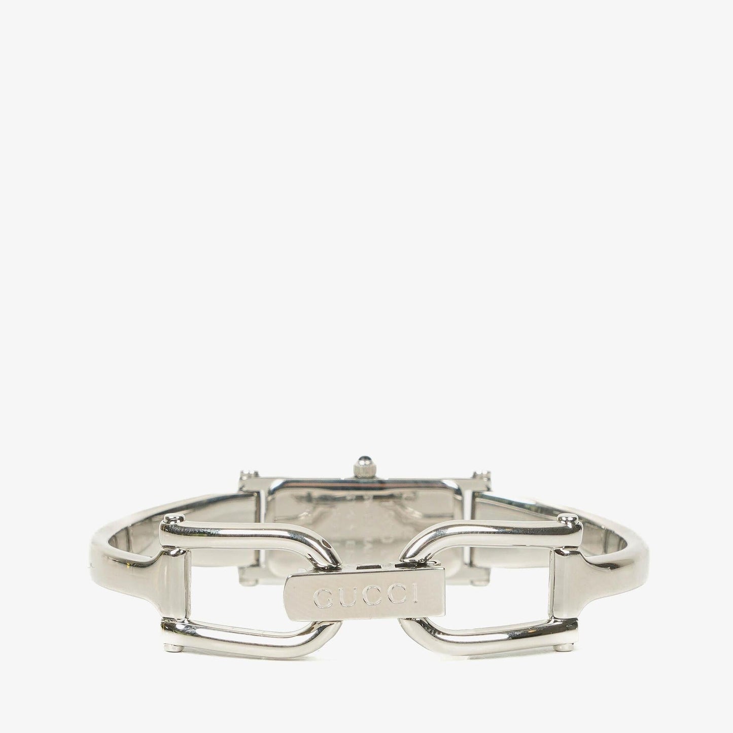 Gucci 1500L Rectangular Stainless Steel Watch
