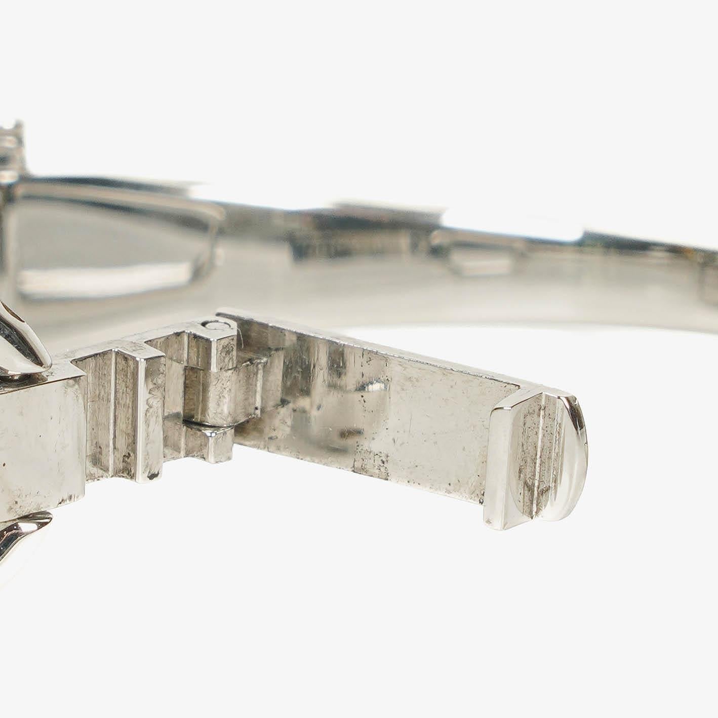 Gucci 1500L Rectangular Stainless Steel Watch