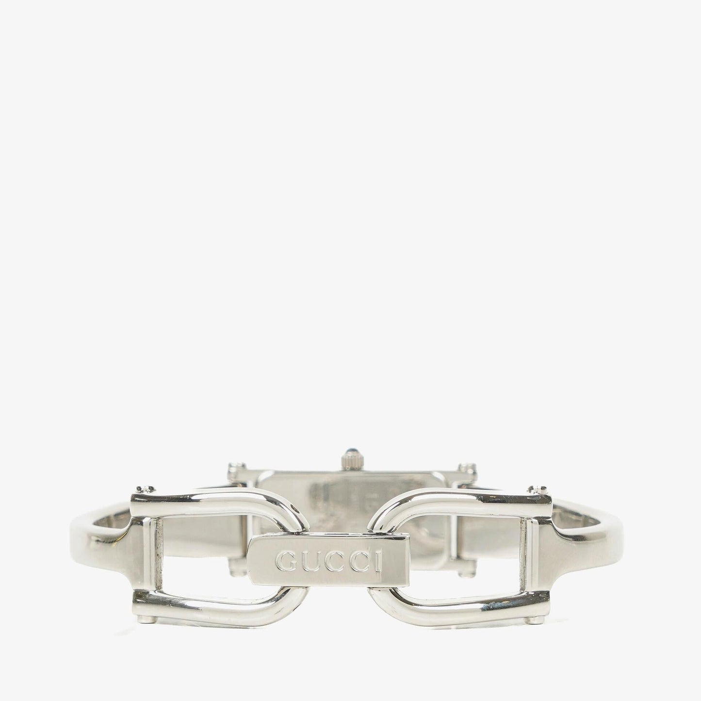 Gucci 1500L Rectangular Stainless Steel Watch